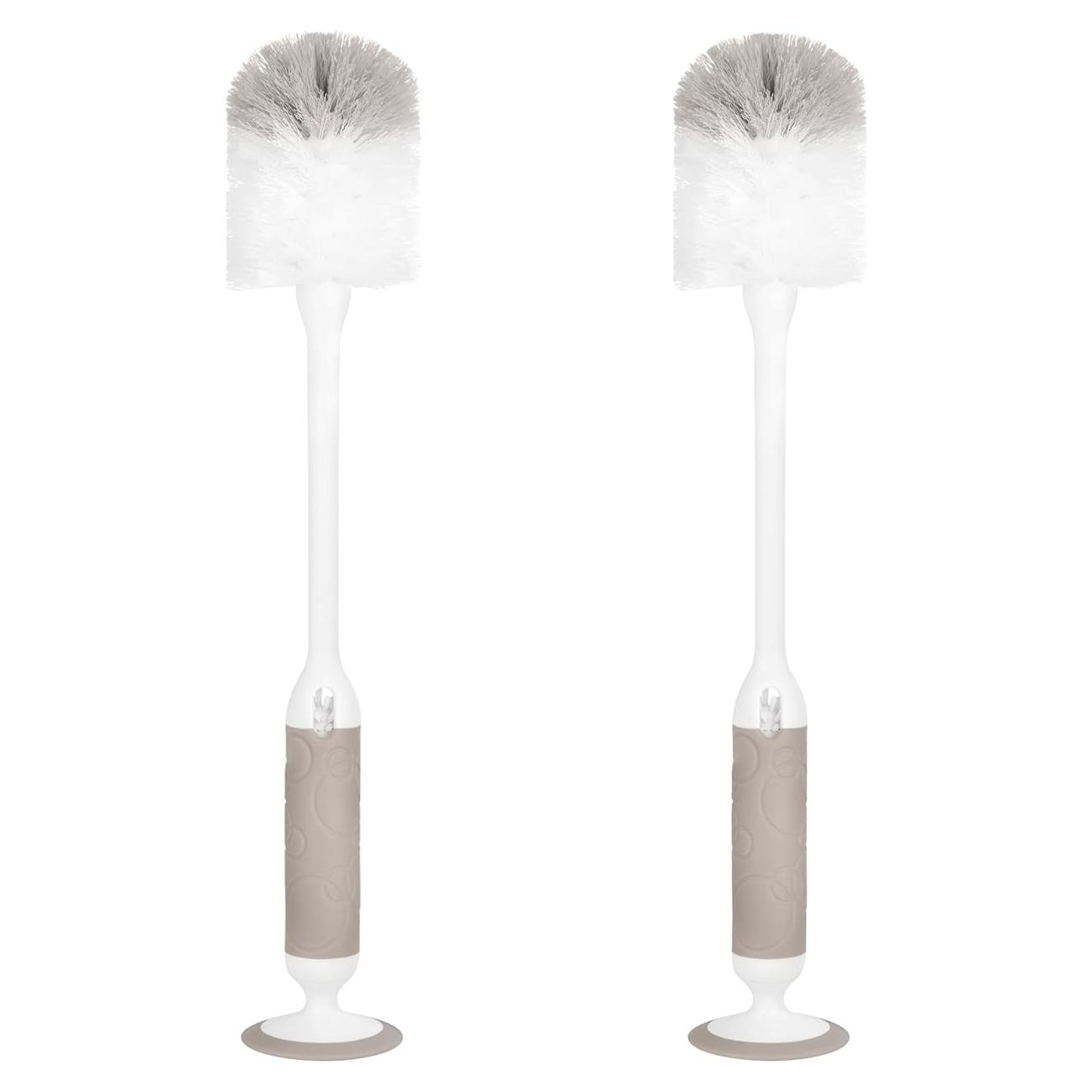 Juego de Cepillos para Biberones Ubbi Deluxe Taupe 2 Piezas