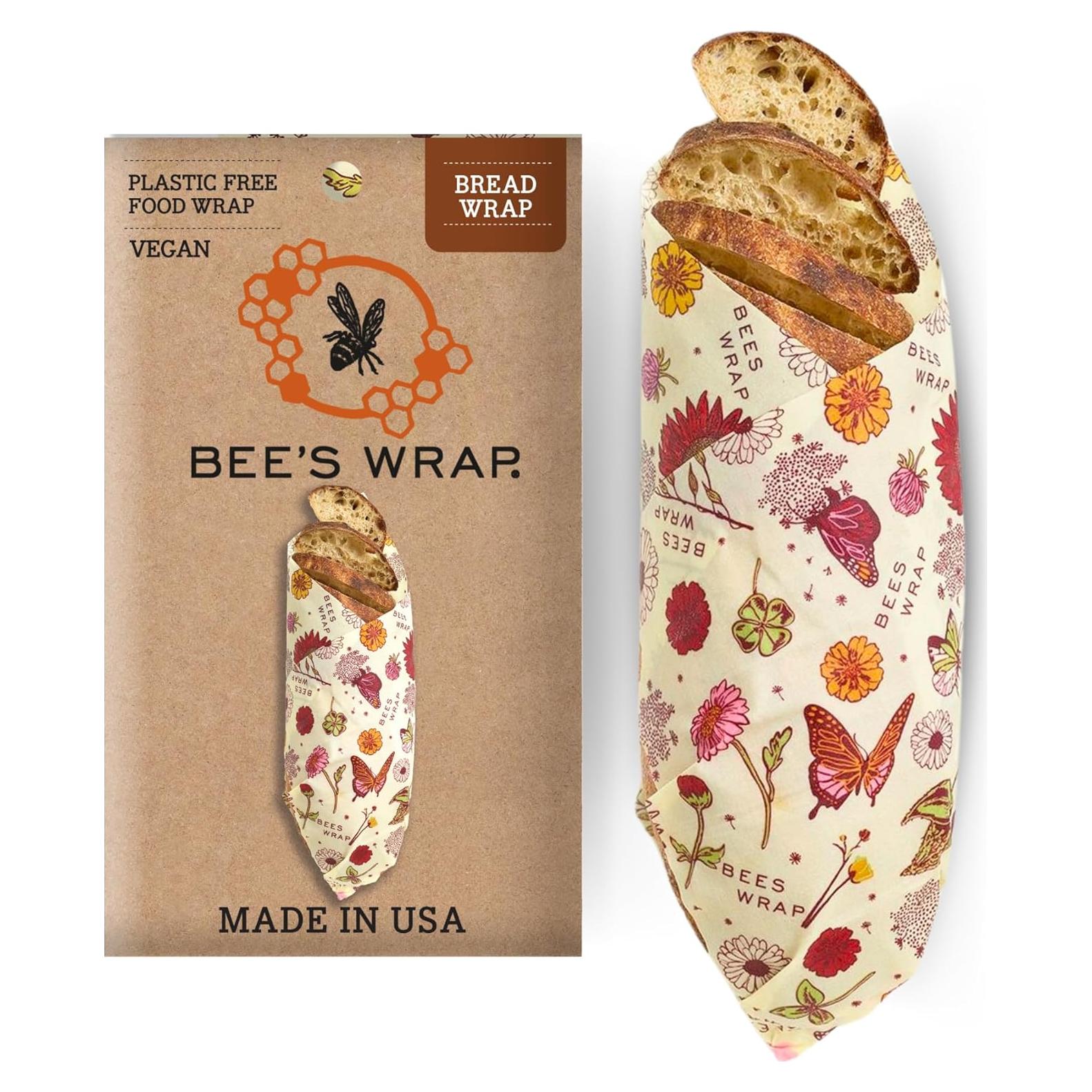 Envoltura de Pan Vegana Bee's Wrap 58x43 cm Ecológica