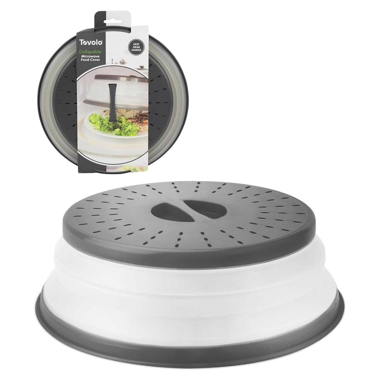 Cubierta para Microondas Tovolo Mediana Plegable 26.67 cm Carbón
