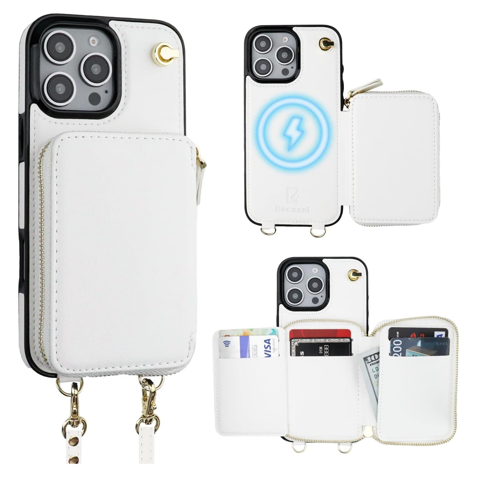 Funda Billetera Bocasal para iPhone 16 Pro Max con RFID