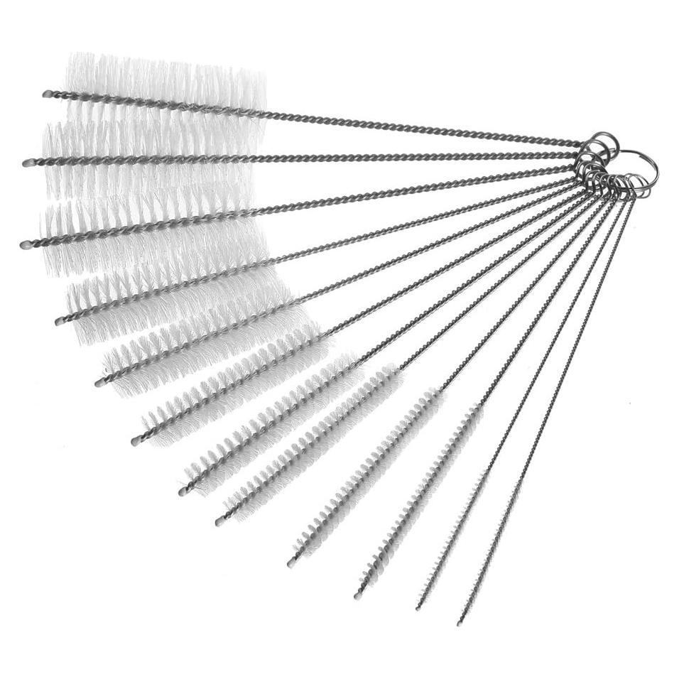 Cepillos de Limpieza para Pajitas DECORA - 12 Piezas Nylon