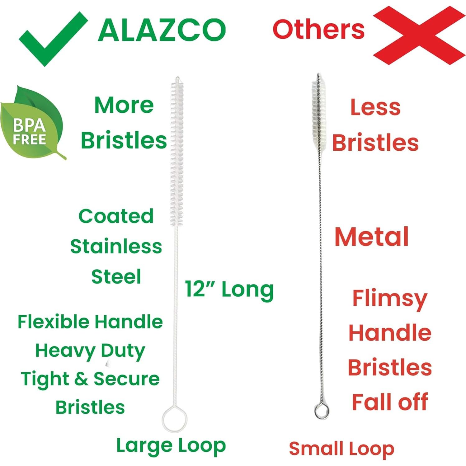 Cepillo Limpiador de Popotes ALAZCO 30.48 cm 20 Piezas