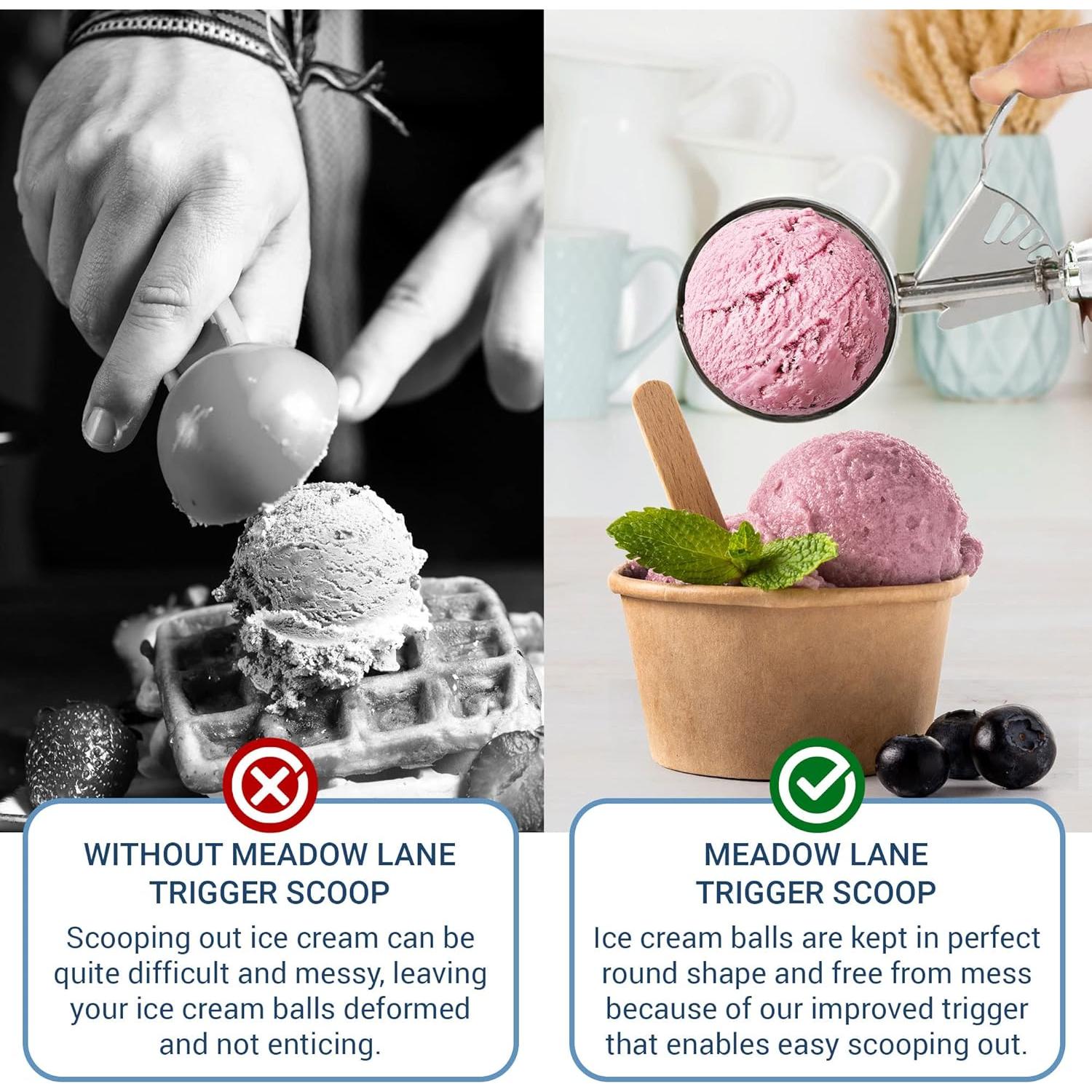 Cuchara de Gatillo Meadow Lane #24 Acero Inoxidable 2.7 Cucharadas