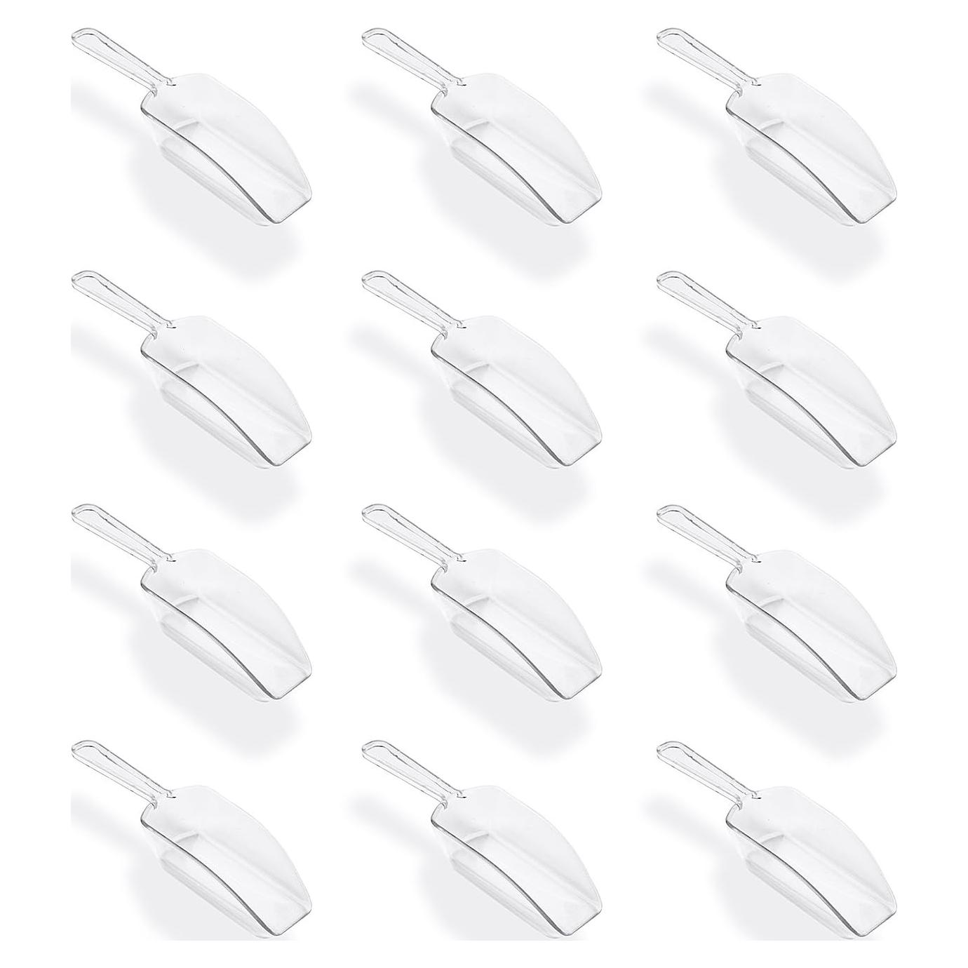 Mini Cucharas de Acrílico Super Z Outlet - 12 Unidades 14 cm