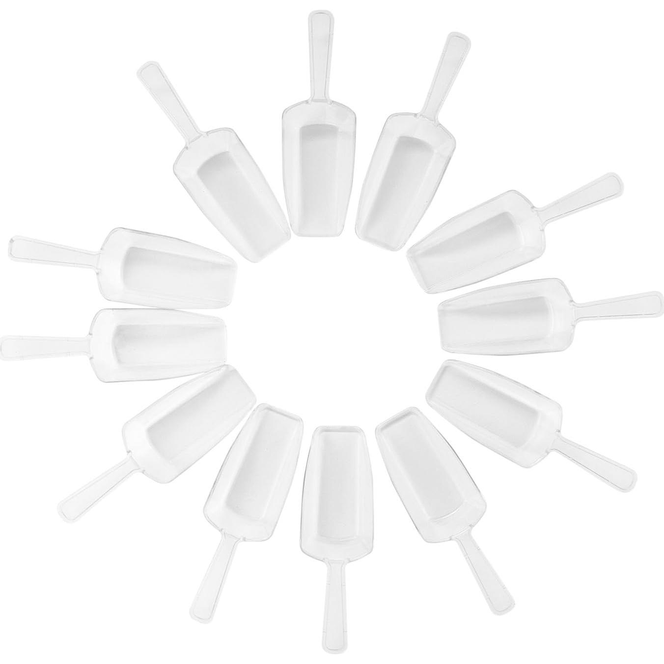 Mini Cucharas de Acrílico Super Z Outlet - 12 Unidades 14 cm