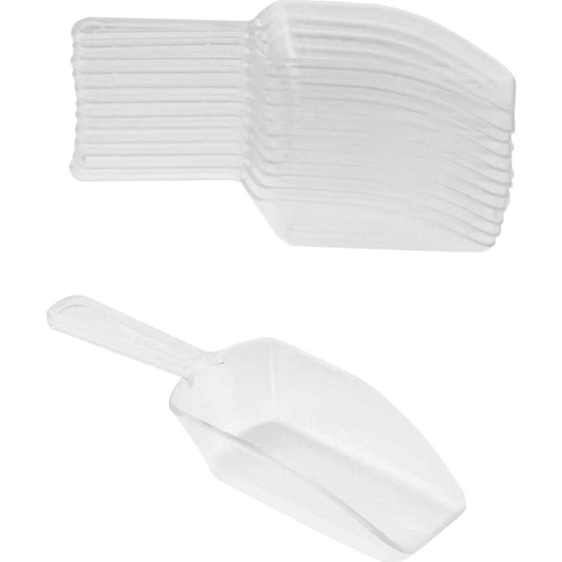 Mini Cucharas de Acrílico Super Z Outlet - 12 Unidades 14 cm