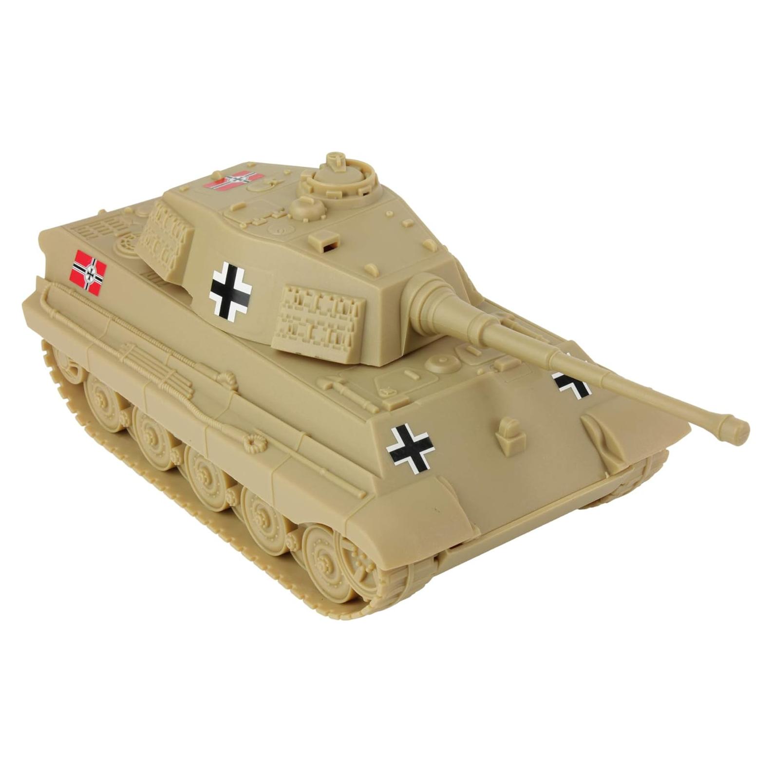 Tanque Rey Tigre Alemán WW2 BMC 1:32 Detalles Auténticos