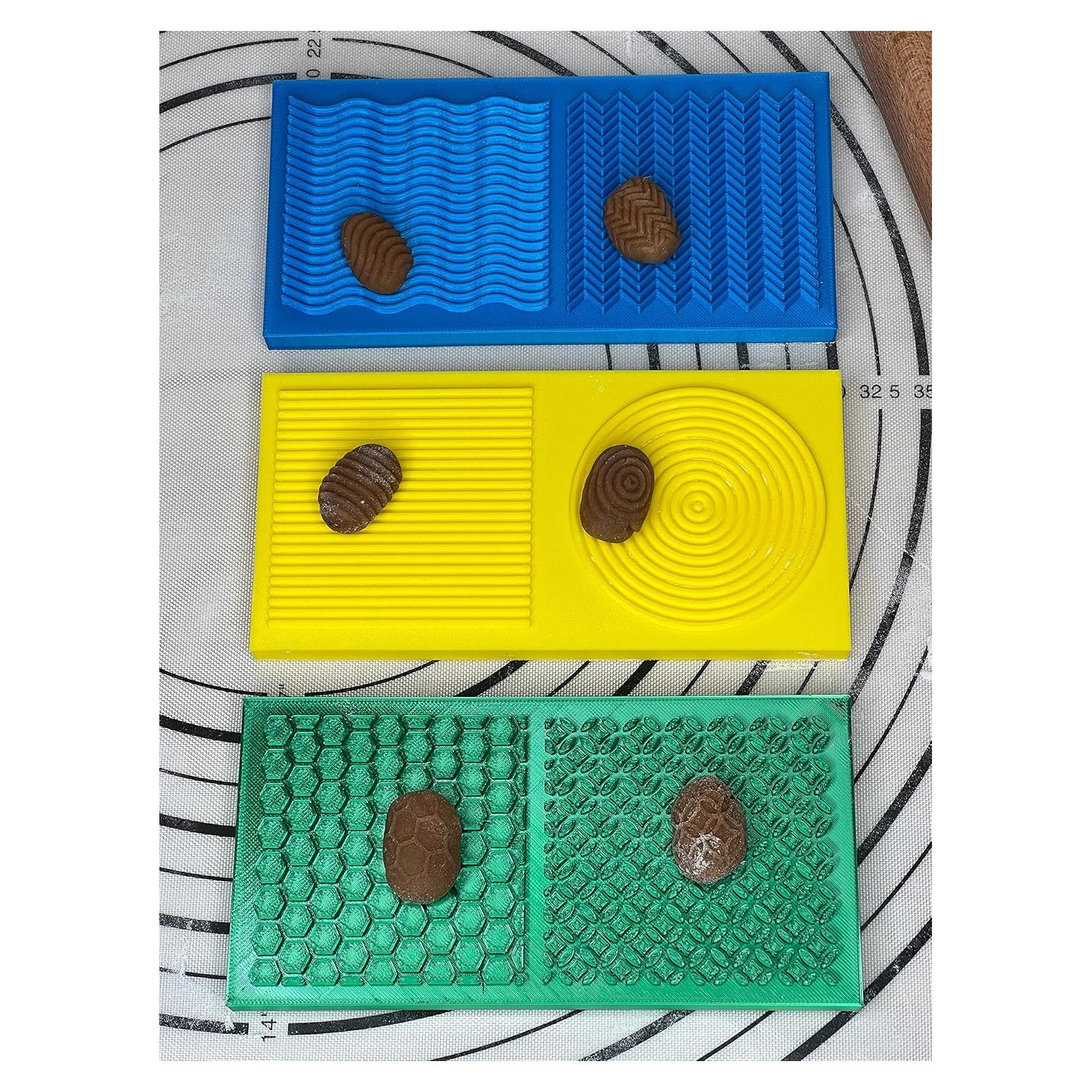 Juego de 3 Tablas de Gnocchi y Pasta 3D Kitchen Art