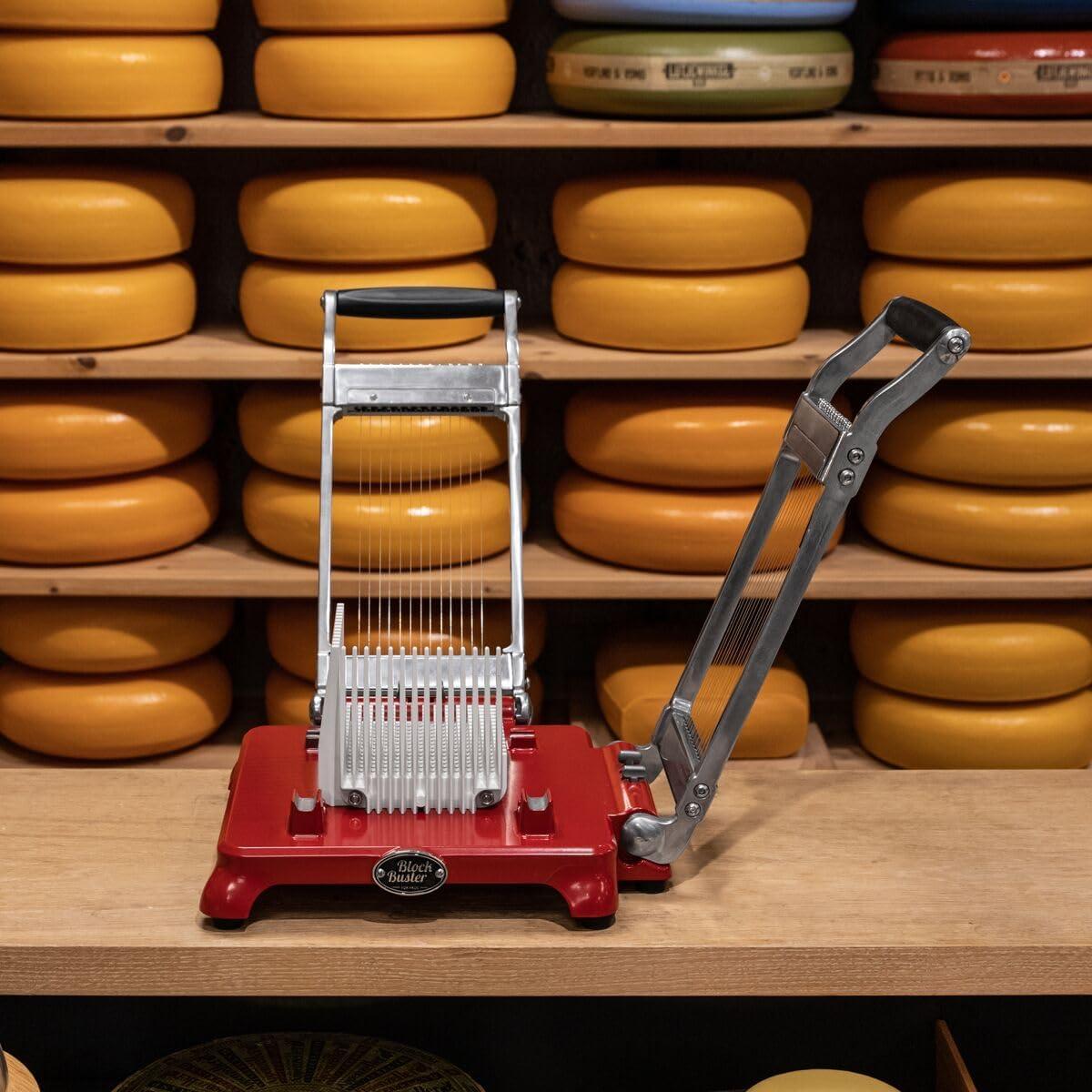 Cortador de Queso Boska Block Buster Rojo - 3 Tamaños 8/16/24 mm