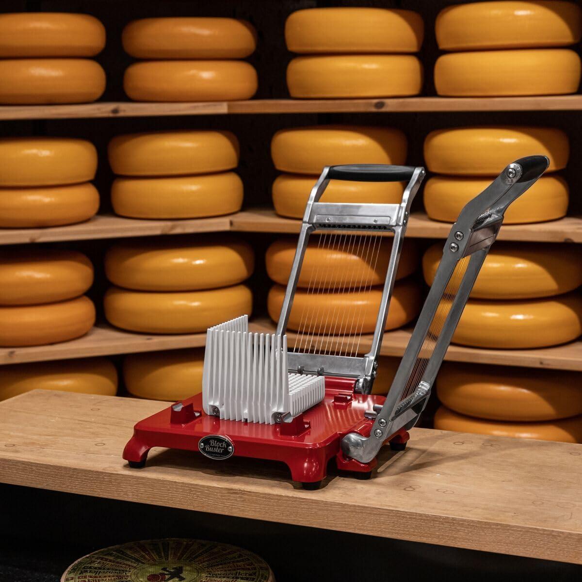 Cortador de Queso Boska Block Buster Rojo - 3 Tamaños 8/16/24 mm