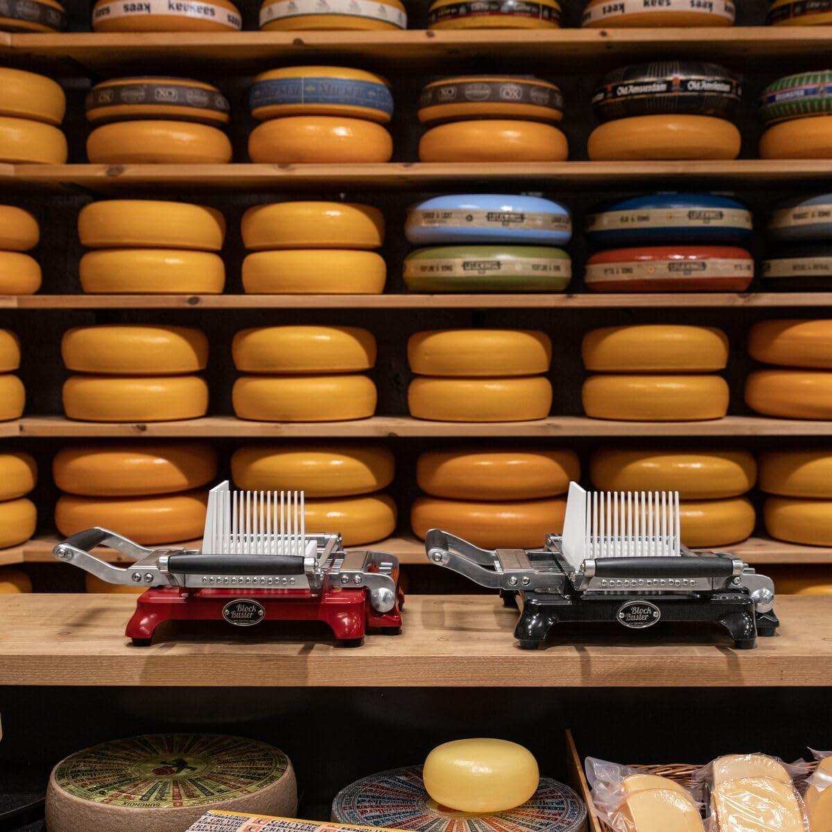 Cortador de Queso Boska Block Buster Rojo - 3 Tamaños 8/16/24 mm