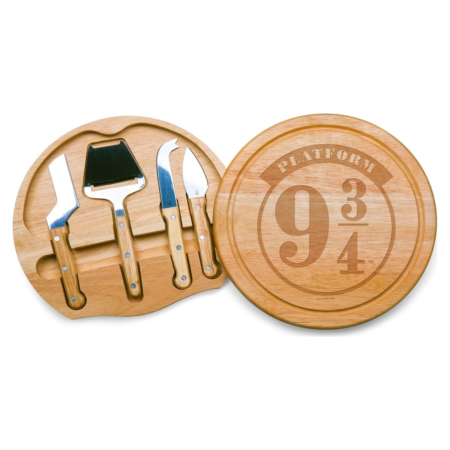 Tabla de Queso Harry Potter 10.2 cm con Cuchillos
