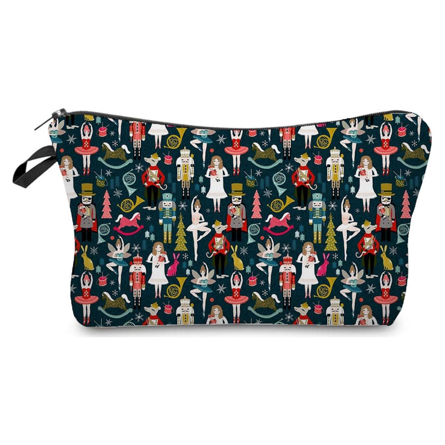 Bolsa Cosmética Ballet Nutcracker con Cremallera 21.9x13.6cm