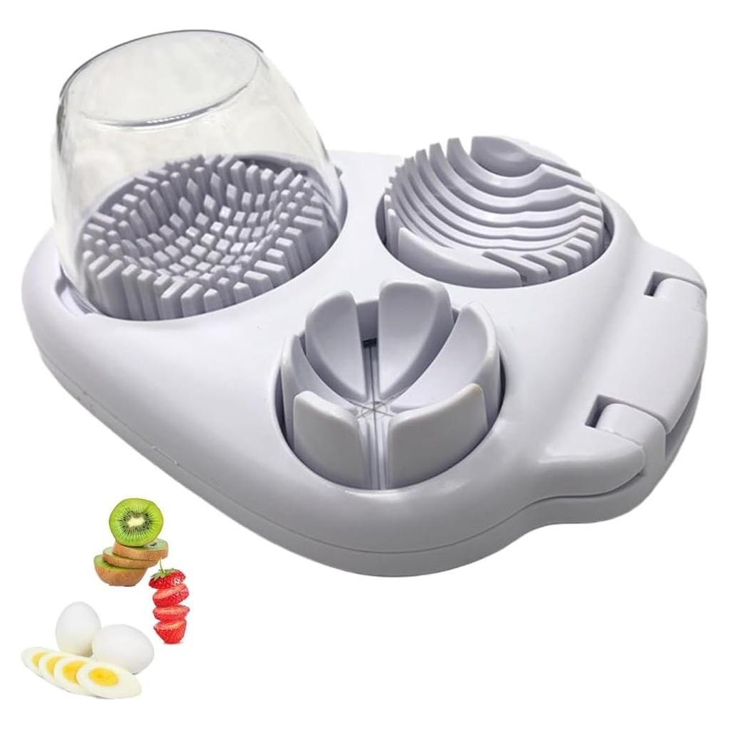 Cortador de Huevos 3 en 1 Genérico Acero Inoxidable