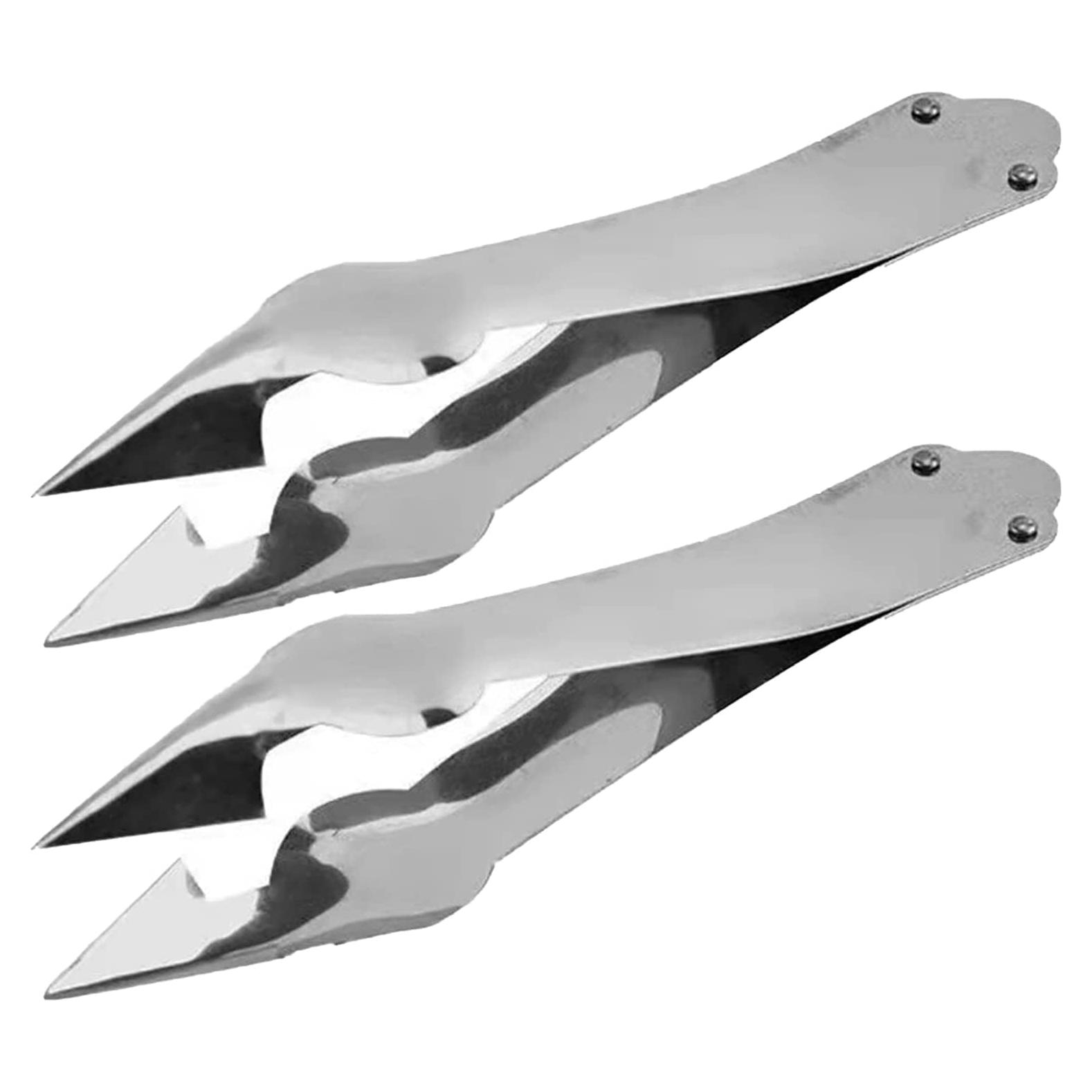 Juego de 2 Pinzas de Piña Htppzjr de Acero Inoxidable