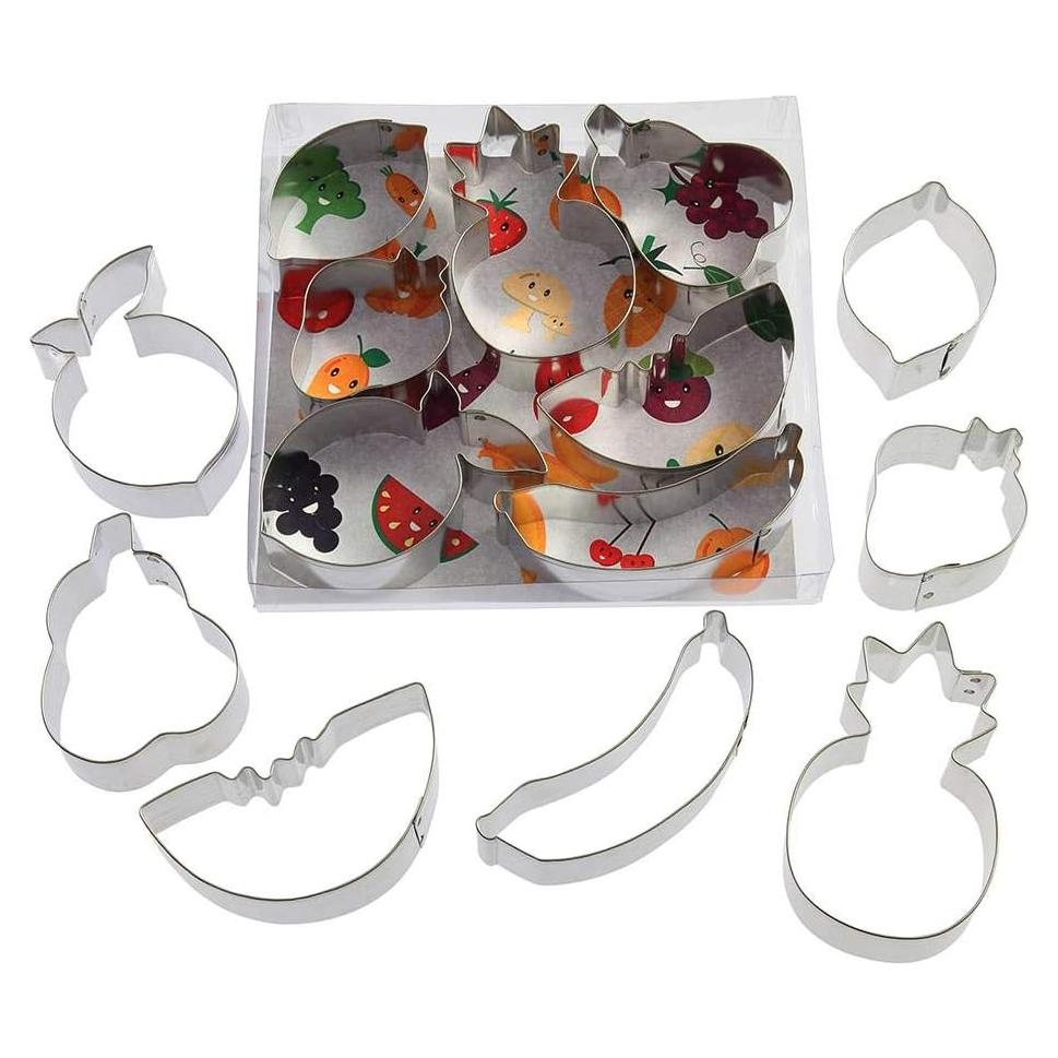 Juego de Cortadores de Galletas Foose 7 Piezas Acero Galvanizado