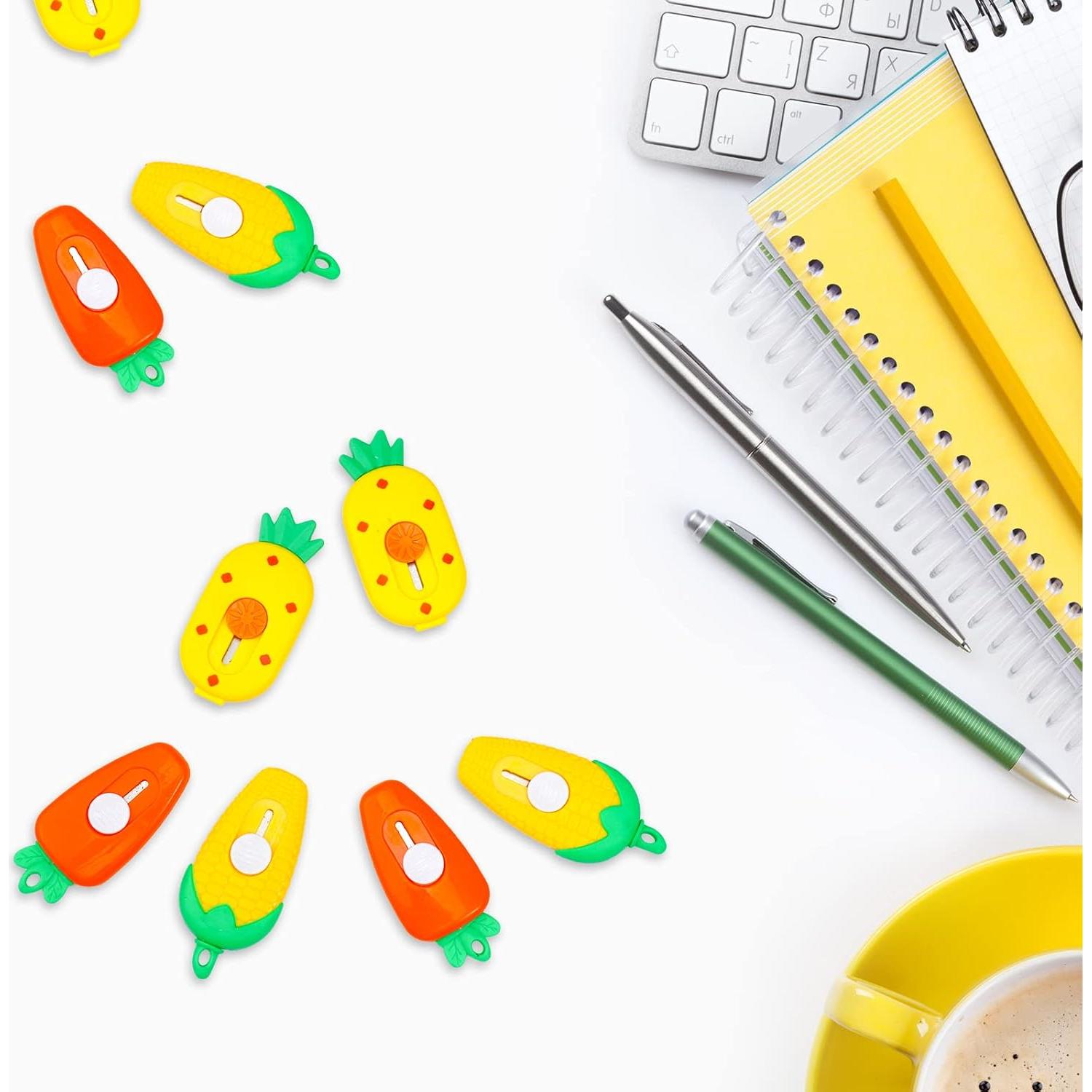 Cortadores de Cajas Mini Jutom 12 Pcs Piña Zanahoria Maíz