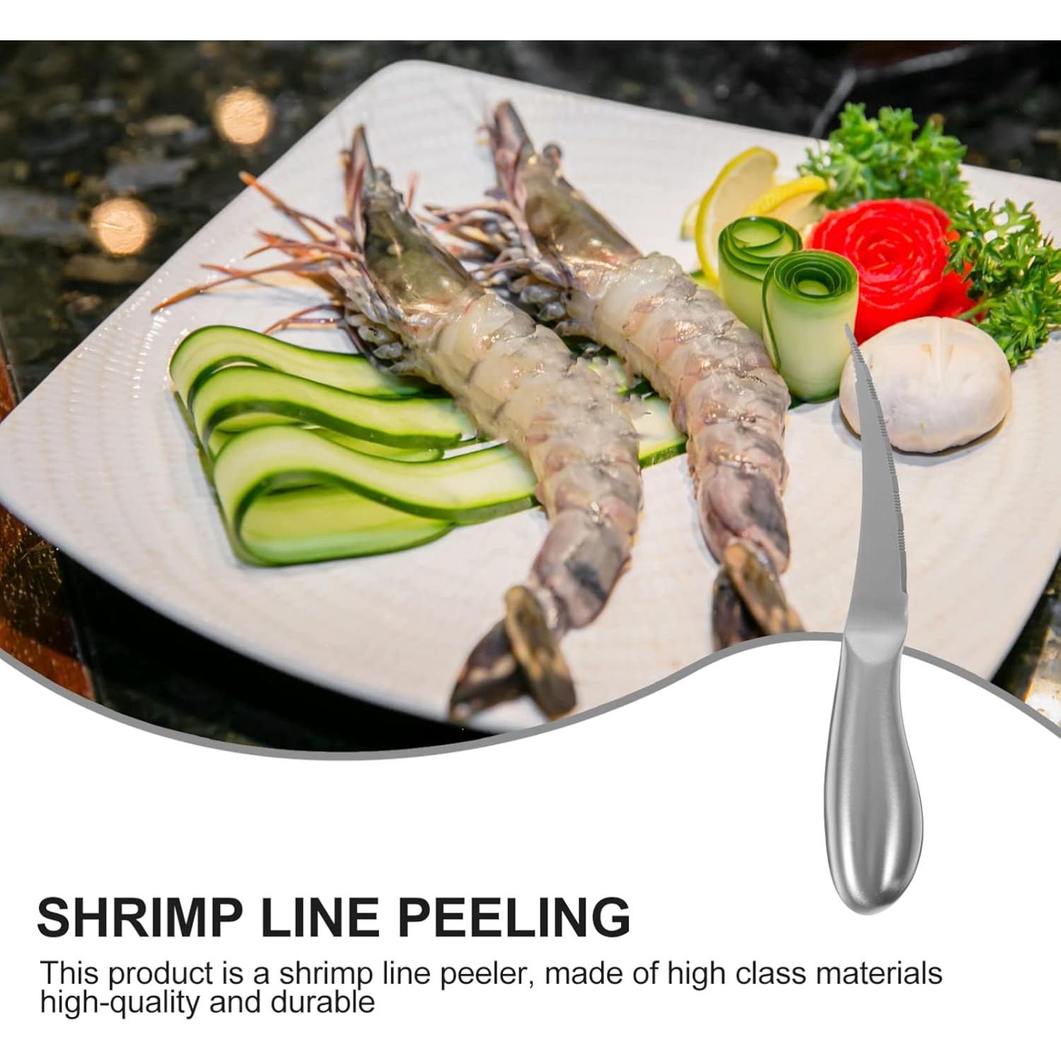 Desvenador de Camarones DOITOOL de Acero Inoxidable 15cm