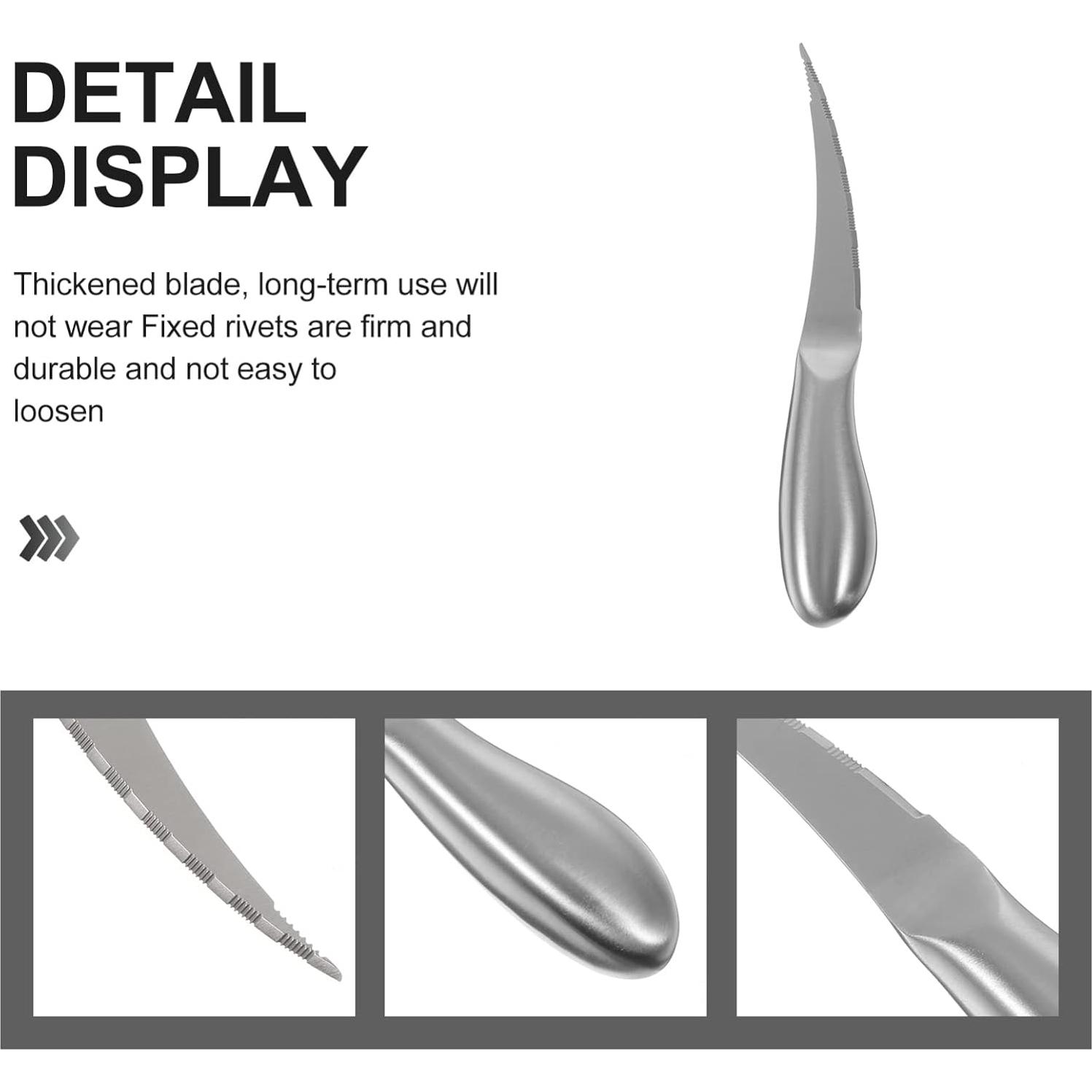 Desvenador de Camarones DOITOOL de Acero Inoxidable 15cm