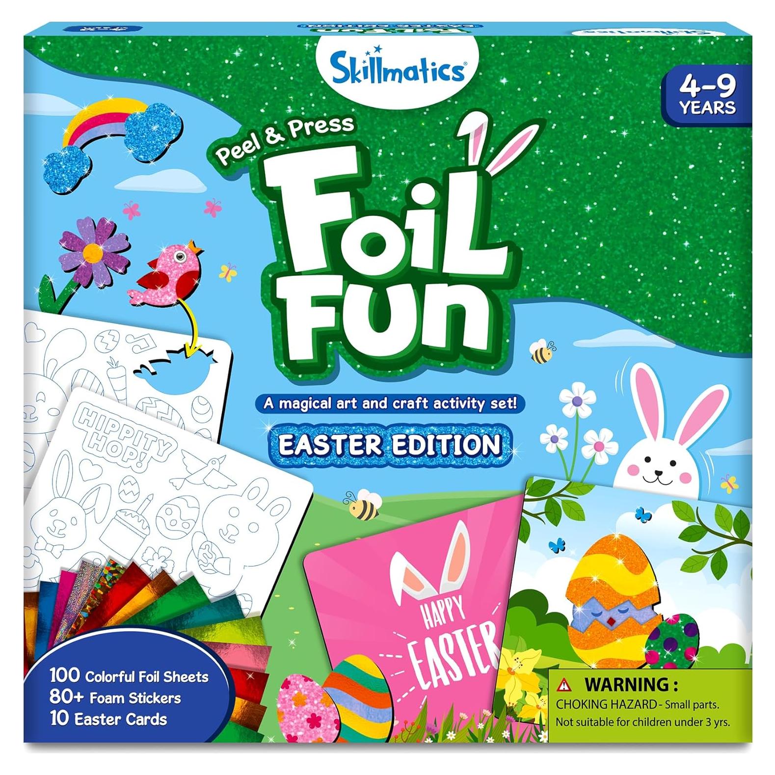Skillmatics Foil Fun - Tarjetas de Pascua Creativas