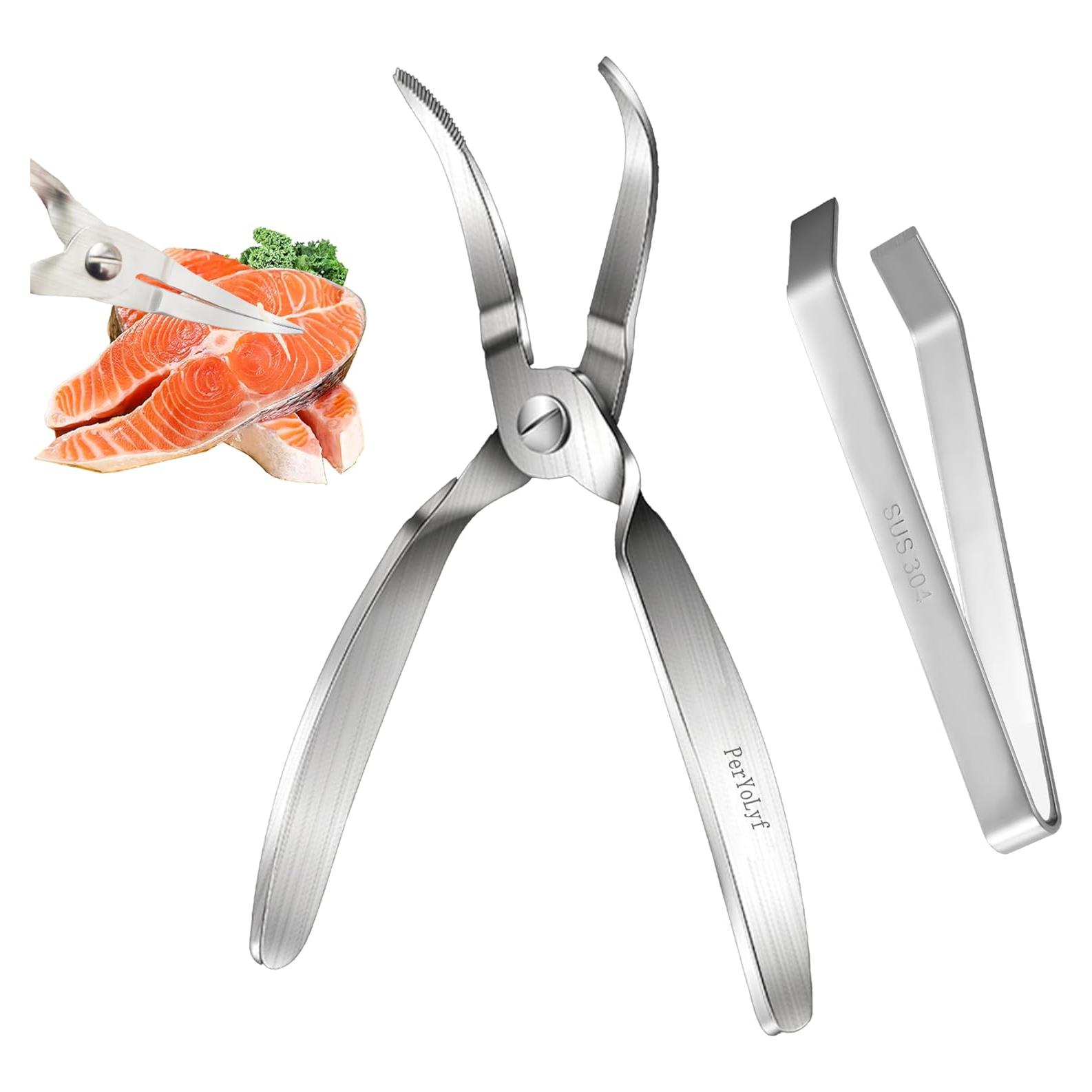 Pinzas de Huesos de Pescado PerYoLyf Acero Inoxidable 304