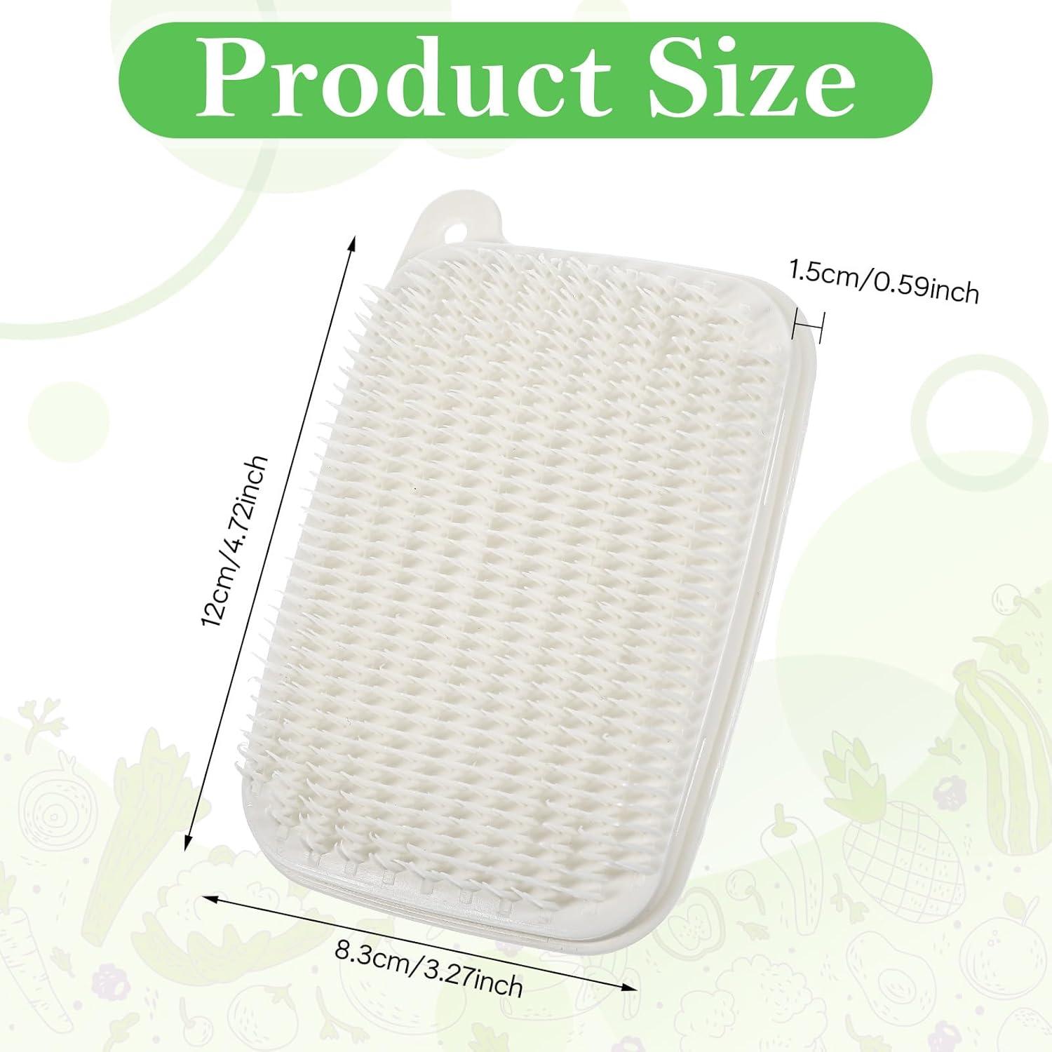 2 Piezas Cepillo Limpiador de Verduras Mabor - Cerdas Suaves