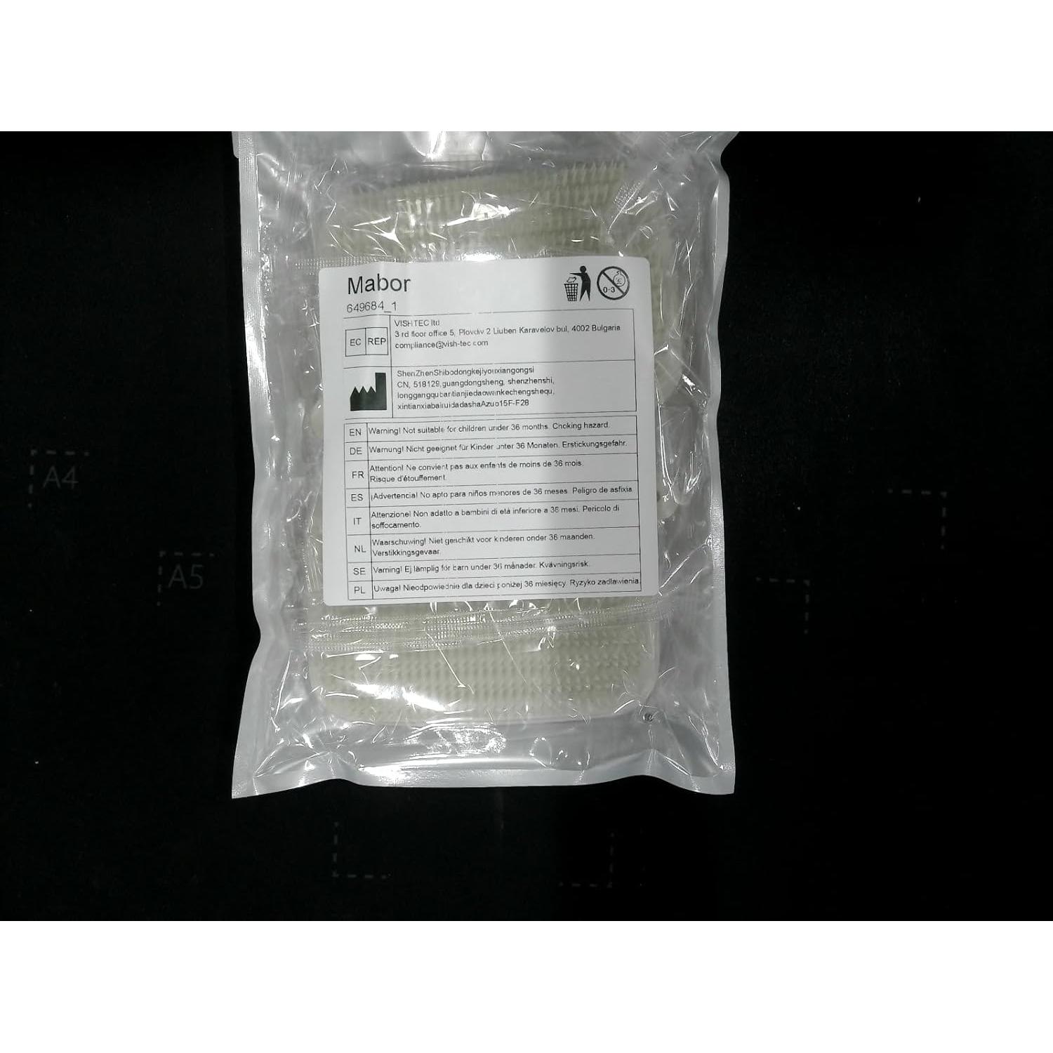 2 Piezas Cepillo Limpiador de Verduras Mabor - Cerdas Suaves