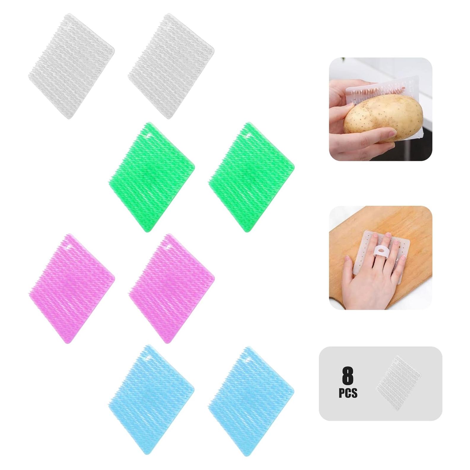 Cepillo de Limpieza de Verduras Shaoduoli - 8 Piezas, Ecológico