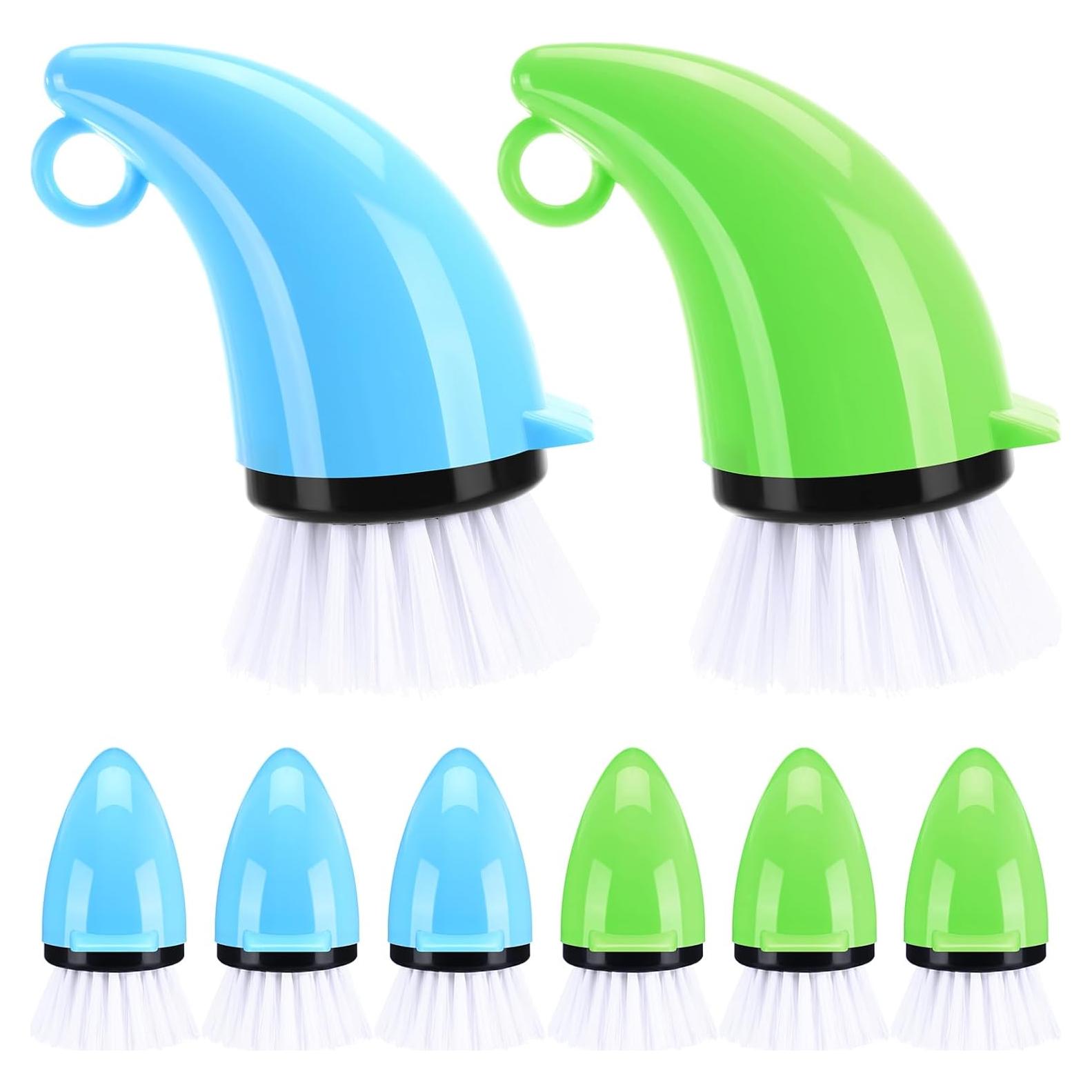 Juego de 6 Cepillos de Limpieza Reallnaive - Duende, Cocina y Baño