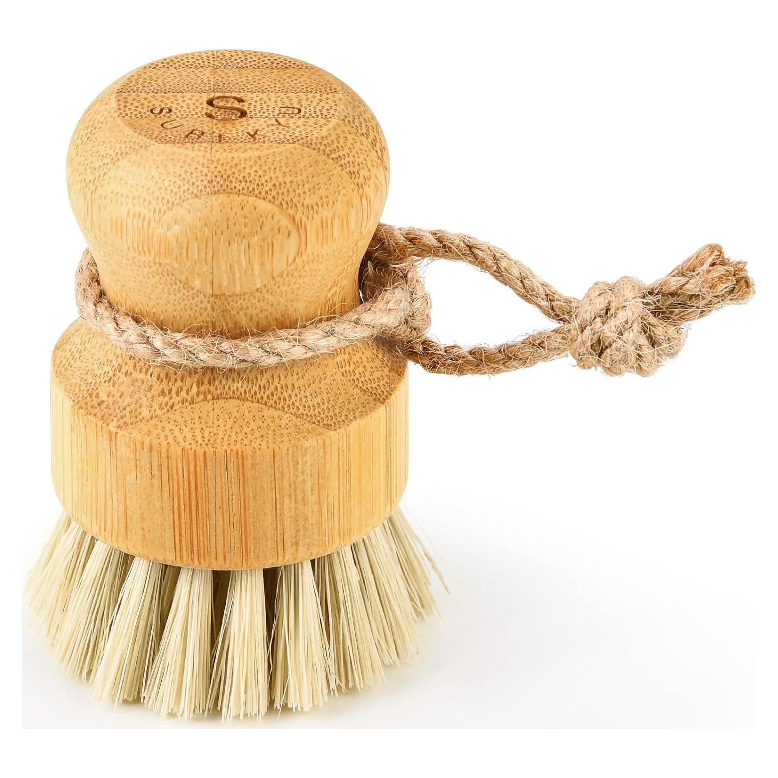 Cepillo de Limpieza de Bambú SUBEKYU con Cerdas de Sisal