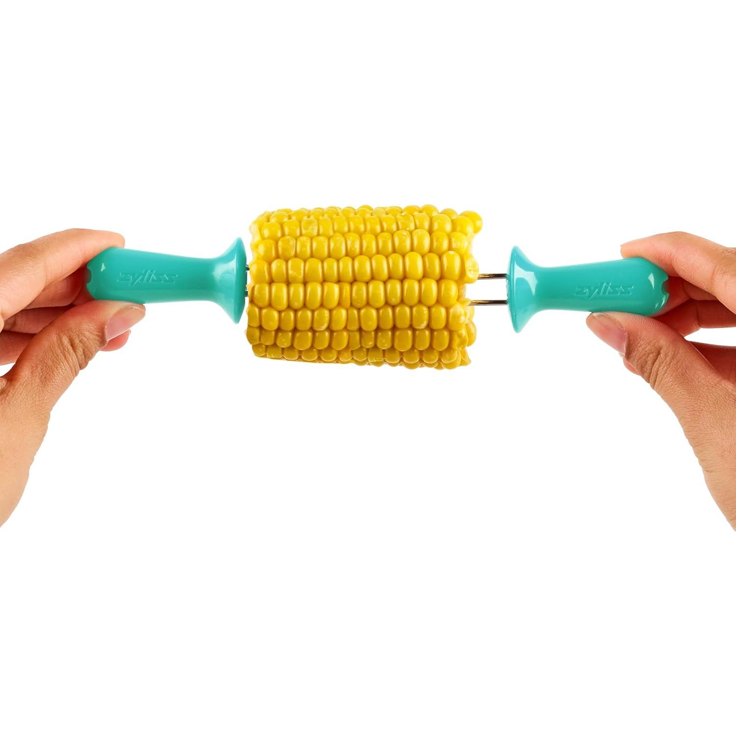 Juego de Sujetadores de Maíz ZYLISS - Acero Inoxidable - 12 Piezas