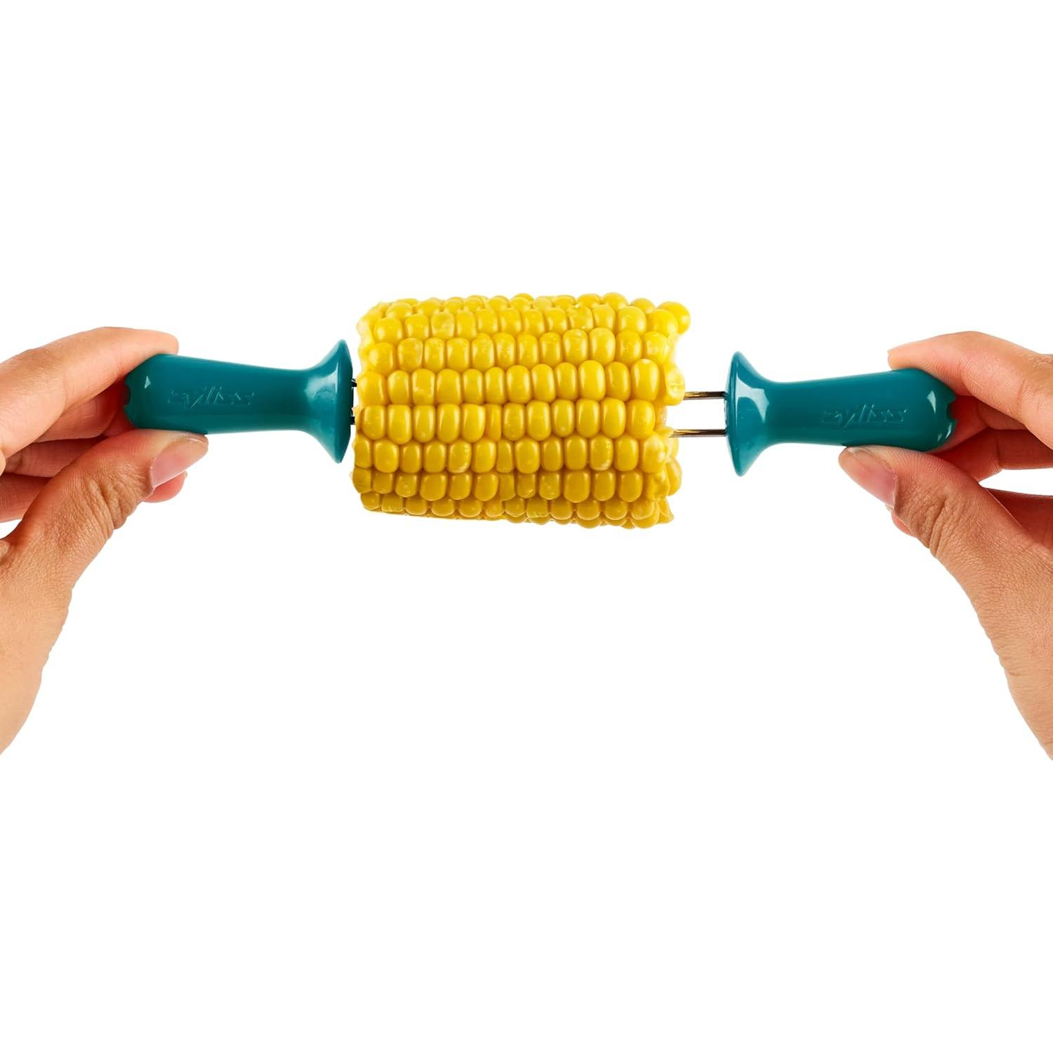 Juego de Sujetadores de Maíz ZYLISS - Acero Inoxidable - 12 Piezas