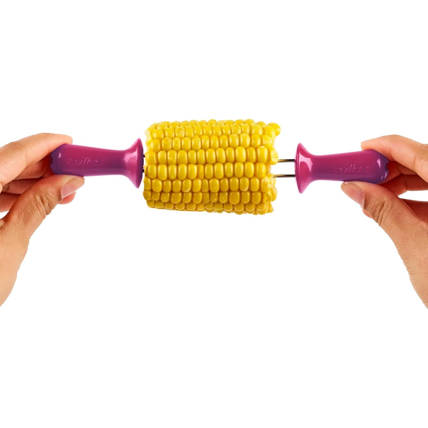 Juego de Sujetadores de Maíz ZYLISS - Acero Inoxidable - 12 Piezas