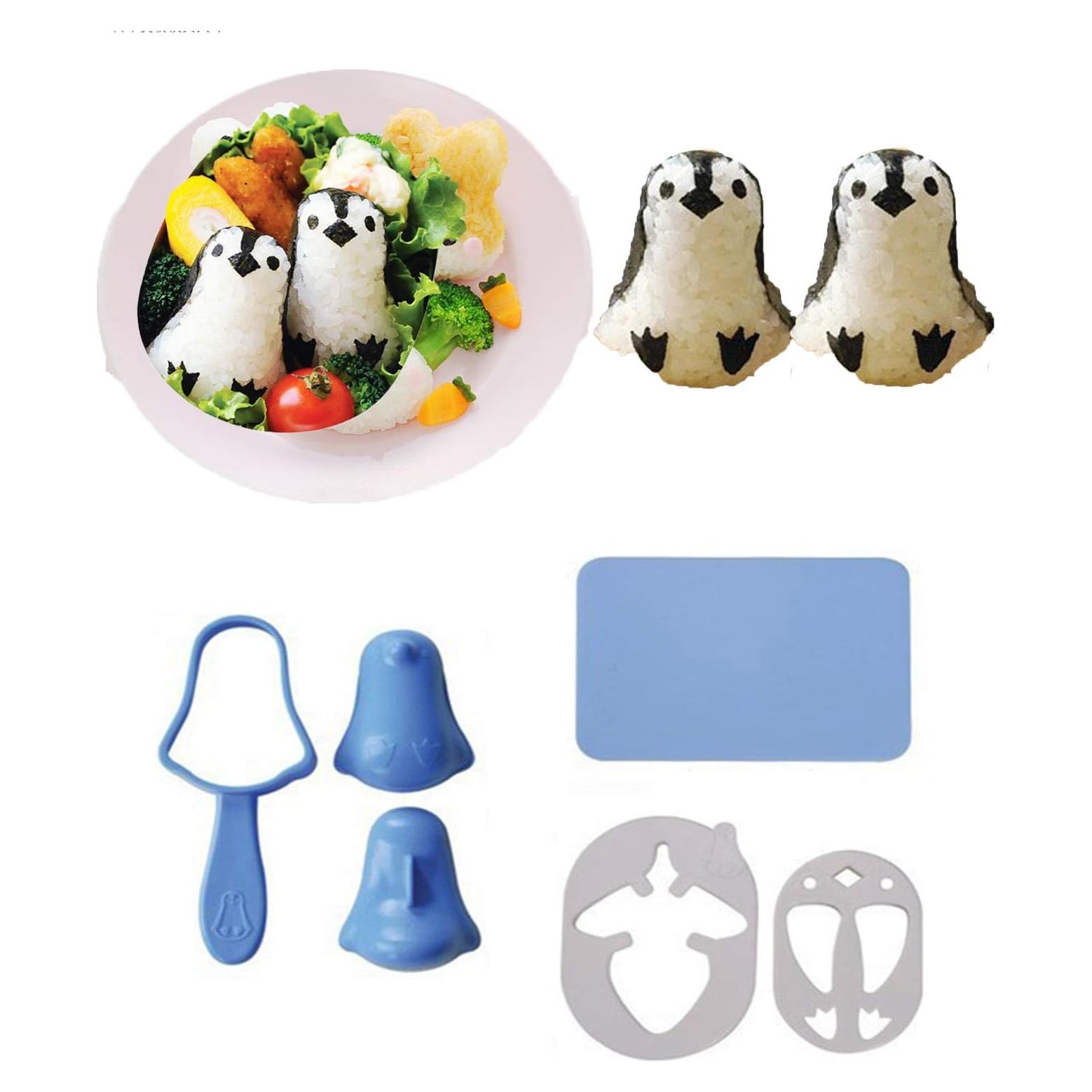 Kit de Hacer Sushi Fellibay - Moldes de Arroz y Cortadores