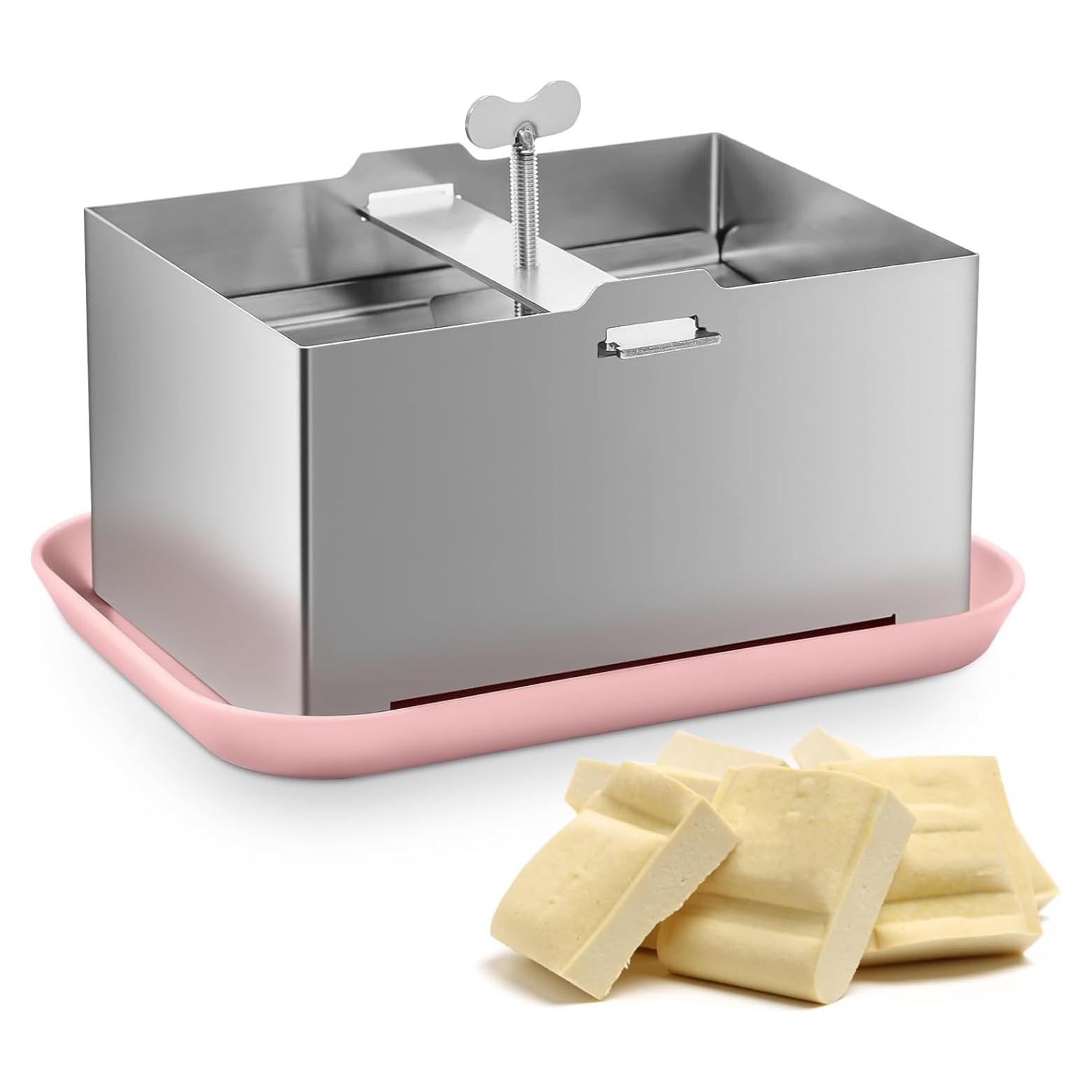 Prensa de Tofu de Acero Inoxidable LYLHZRMDGC 36.5x15 cm