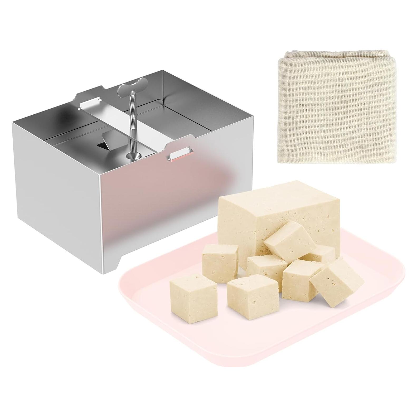 Prensa de Tofu Ajustable Acero Inoxidable SHASUXTING 16cm