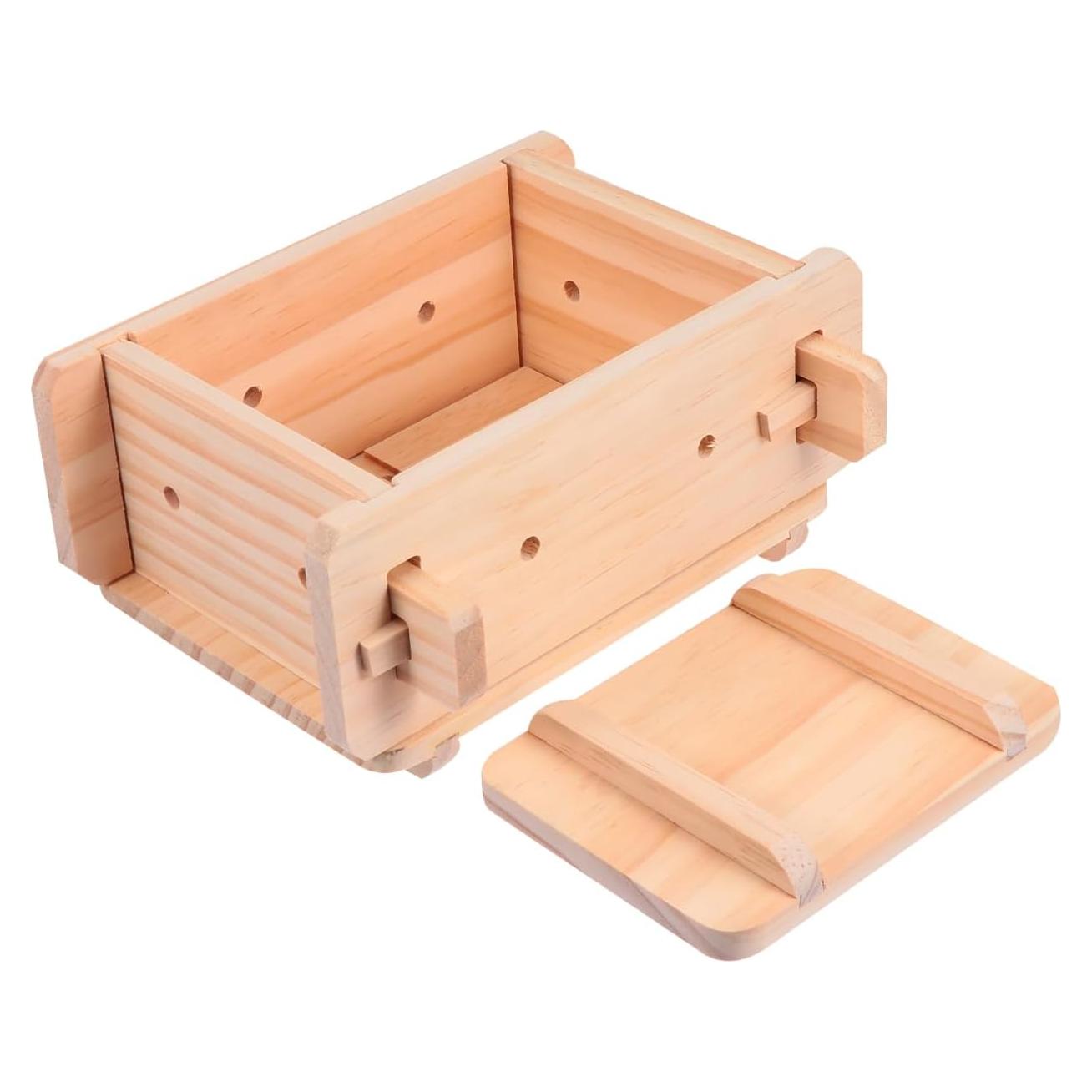 Prensa de Tofu Hemoton de Madera 22x19.5x10.5 cm