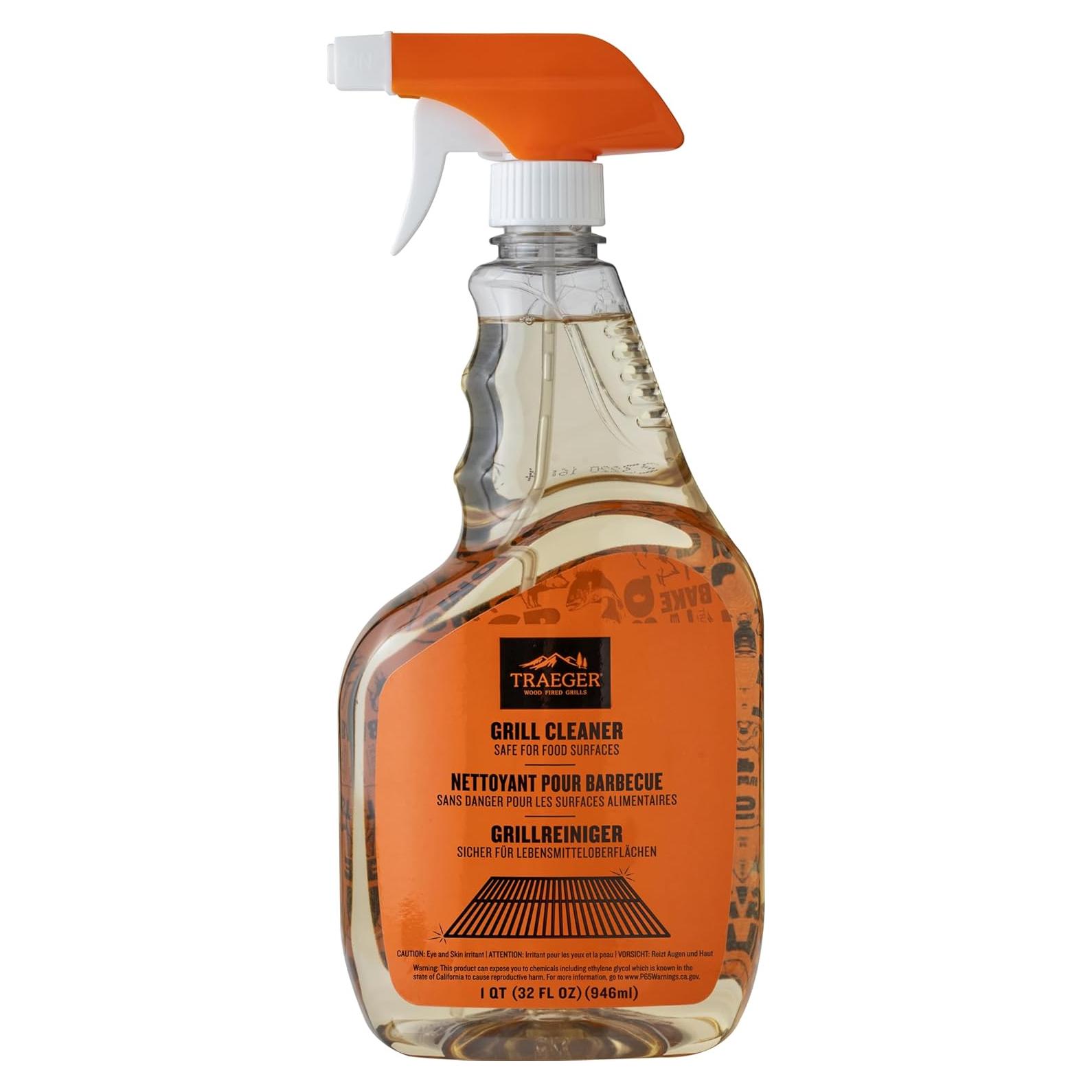 Limpiador de Parrillas Traeger BAC679, 946ml, Sin Químicos