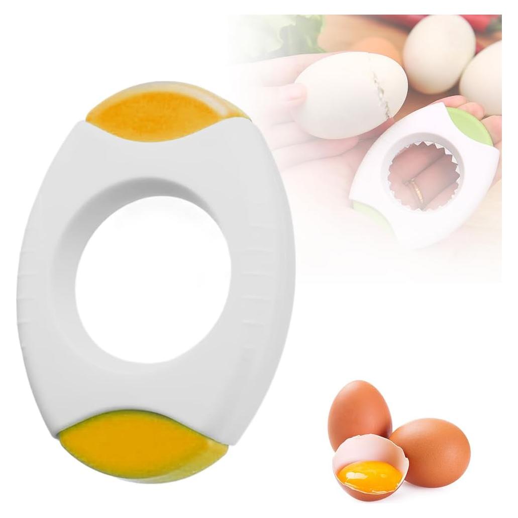 Abridor de Cáscaras de Huevo HOAIME Amarillo, Pelador Mejorado 2025