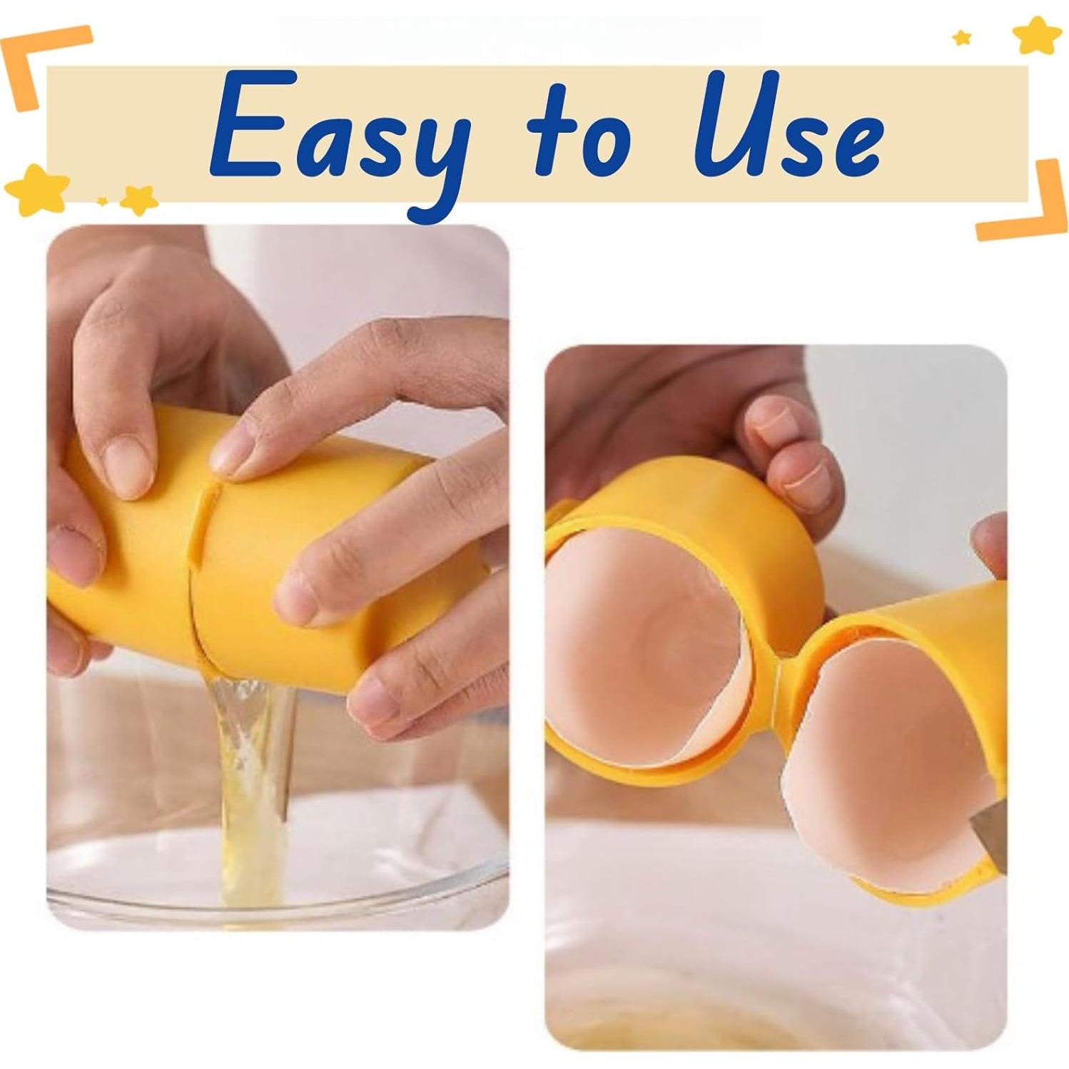 Abridor de Cáscara de Huevo HKFALDRR - 3 Piezas, Portátil y Ligero