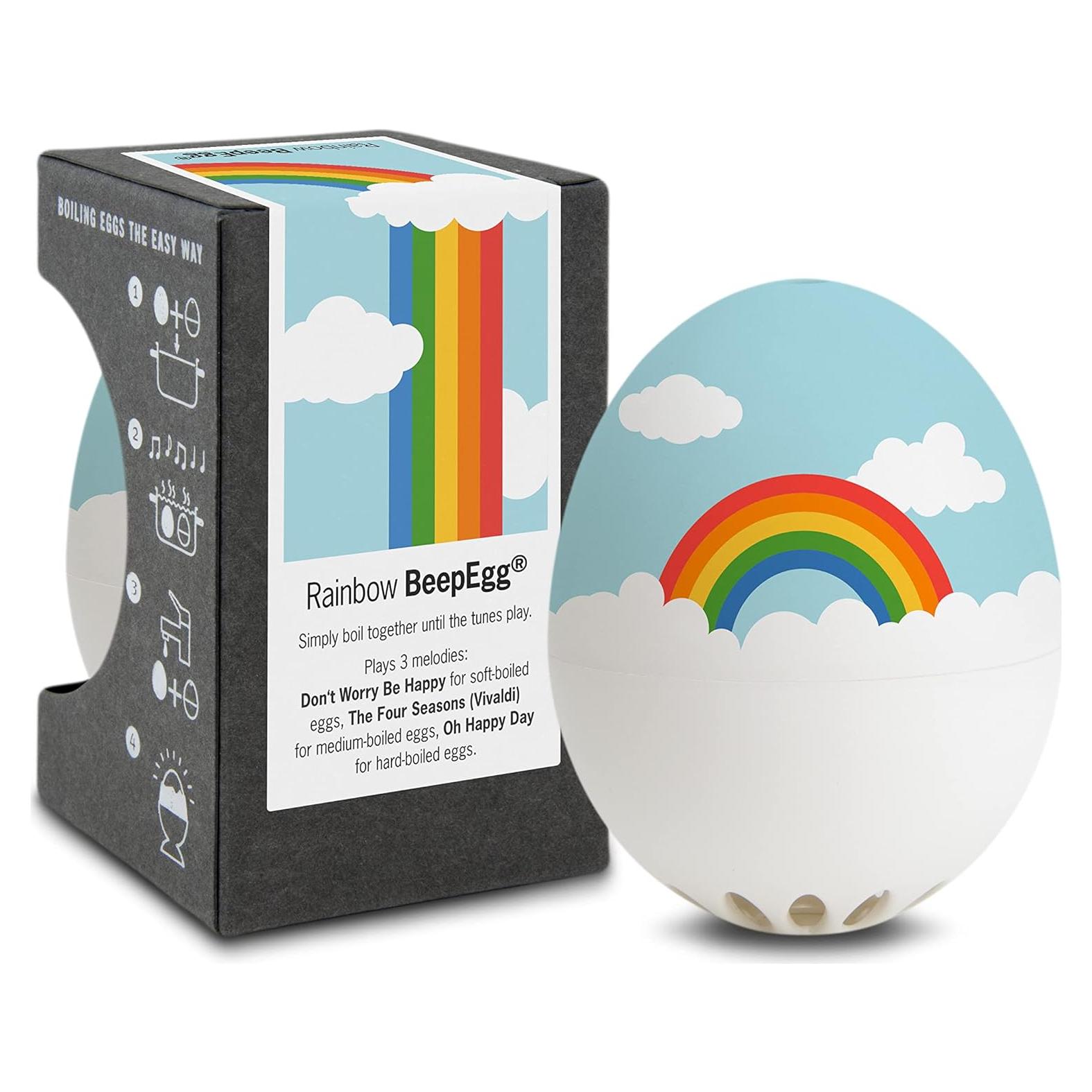 BeepEgg Arcoíris - Temporizador de Huevos Musical - Brainstream
