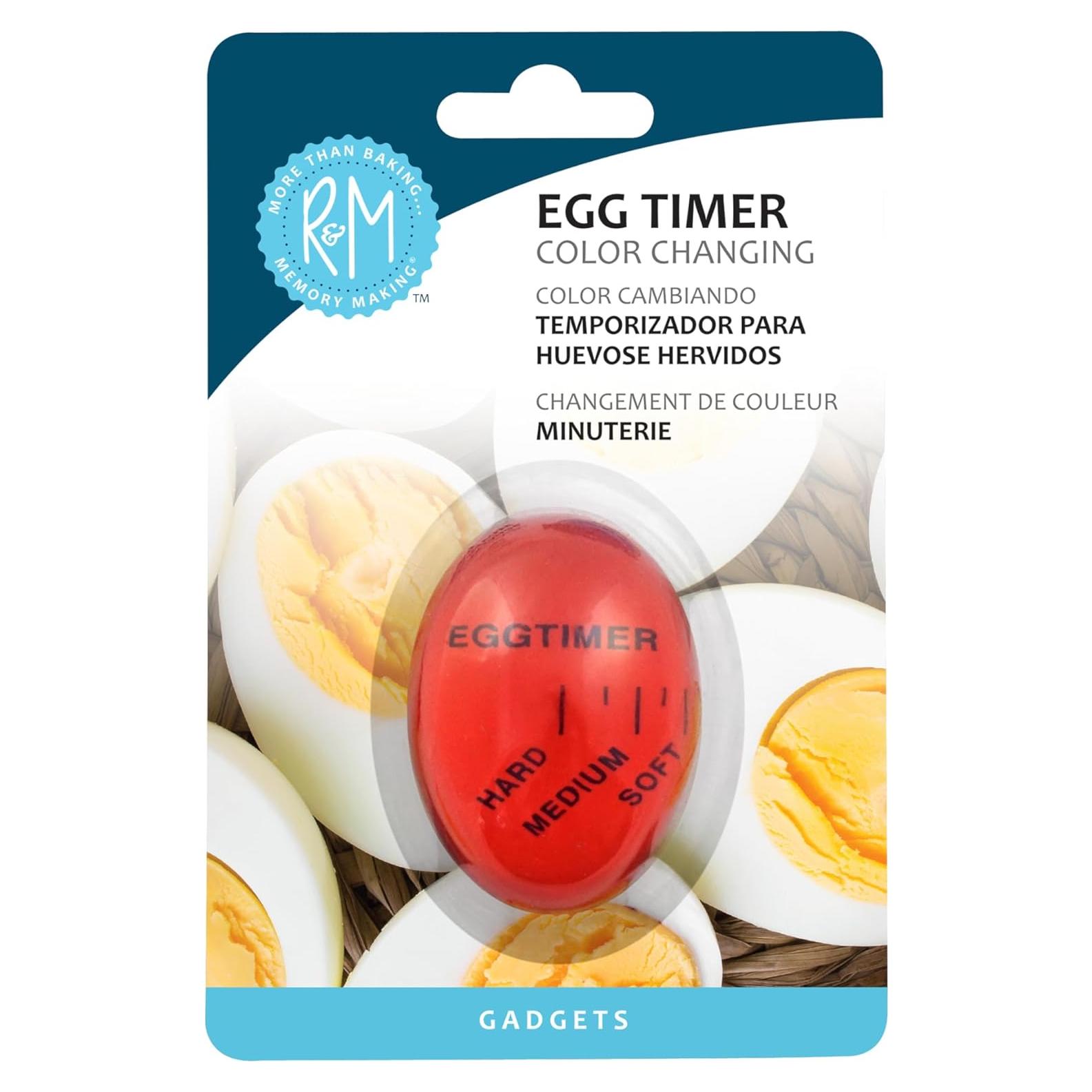 Temporizador de Huevo R&M Internacional Rojo Cambia Color