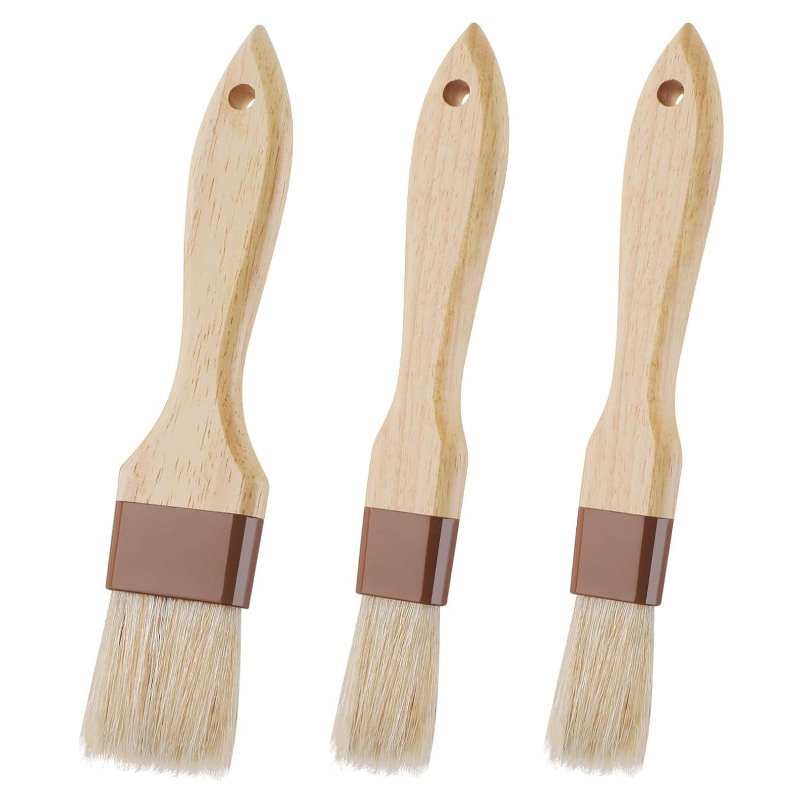 Set de 3 Brochas de Pastelería Yeestone - Cerdas Naturales