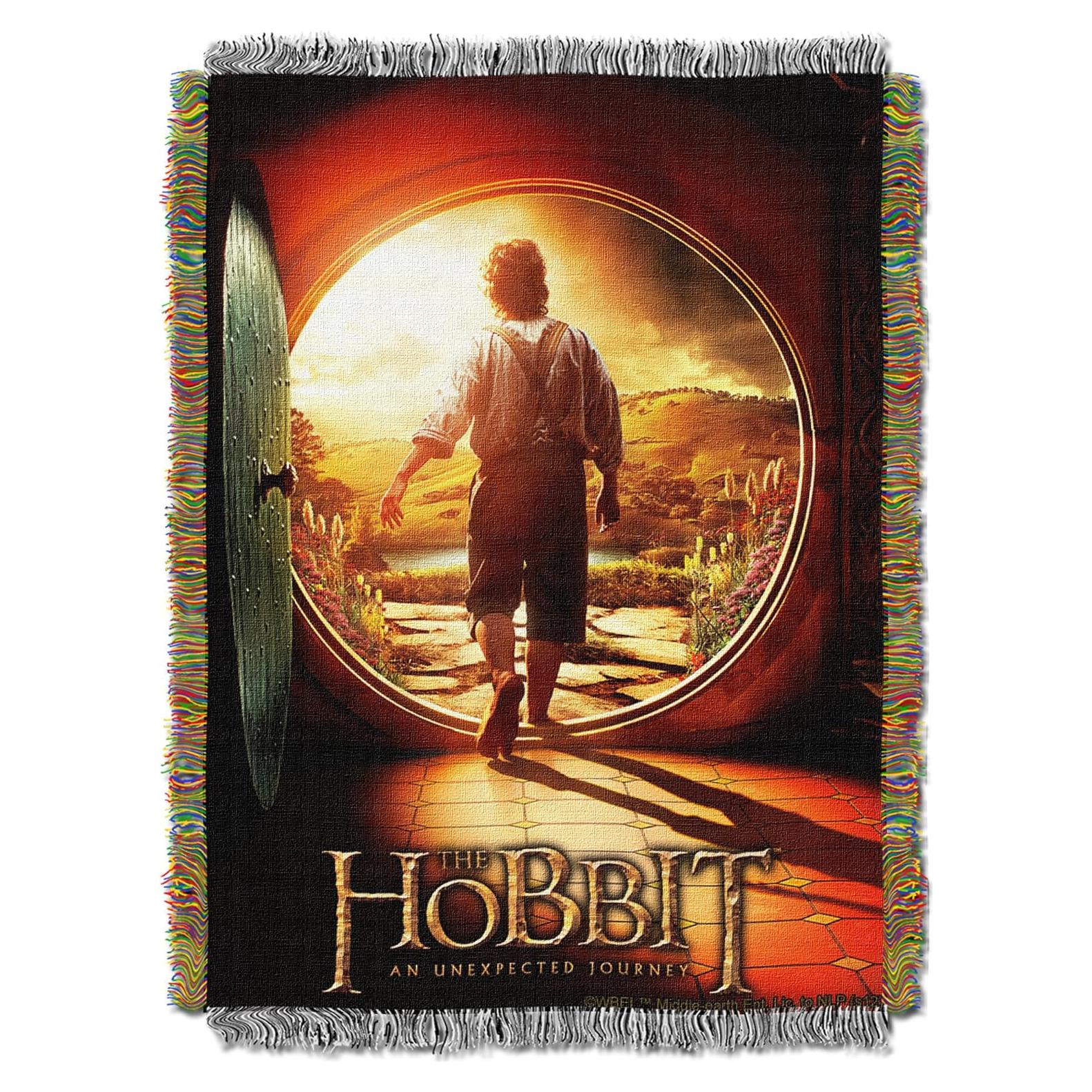 Manta Tejida El Señor de los Anillos - Primer Viaje 121x152cm