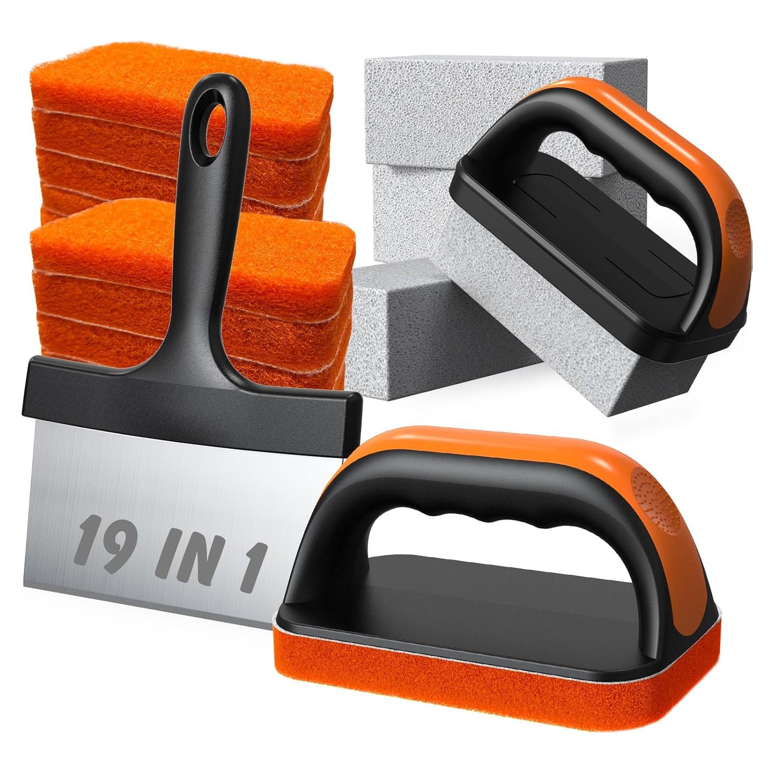 Kit de limpieza 19 en 1 Mavipromax para parrilla y plancha