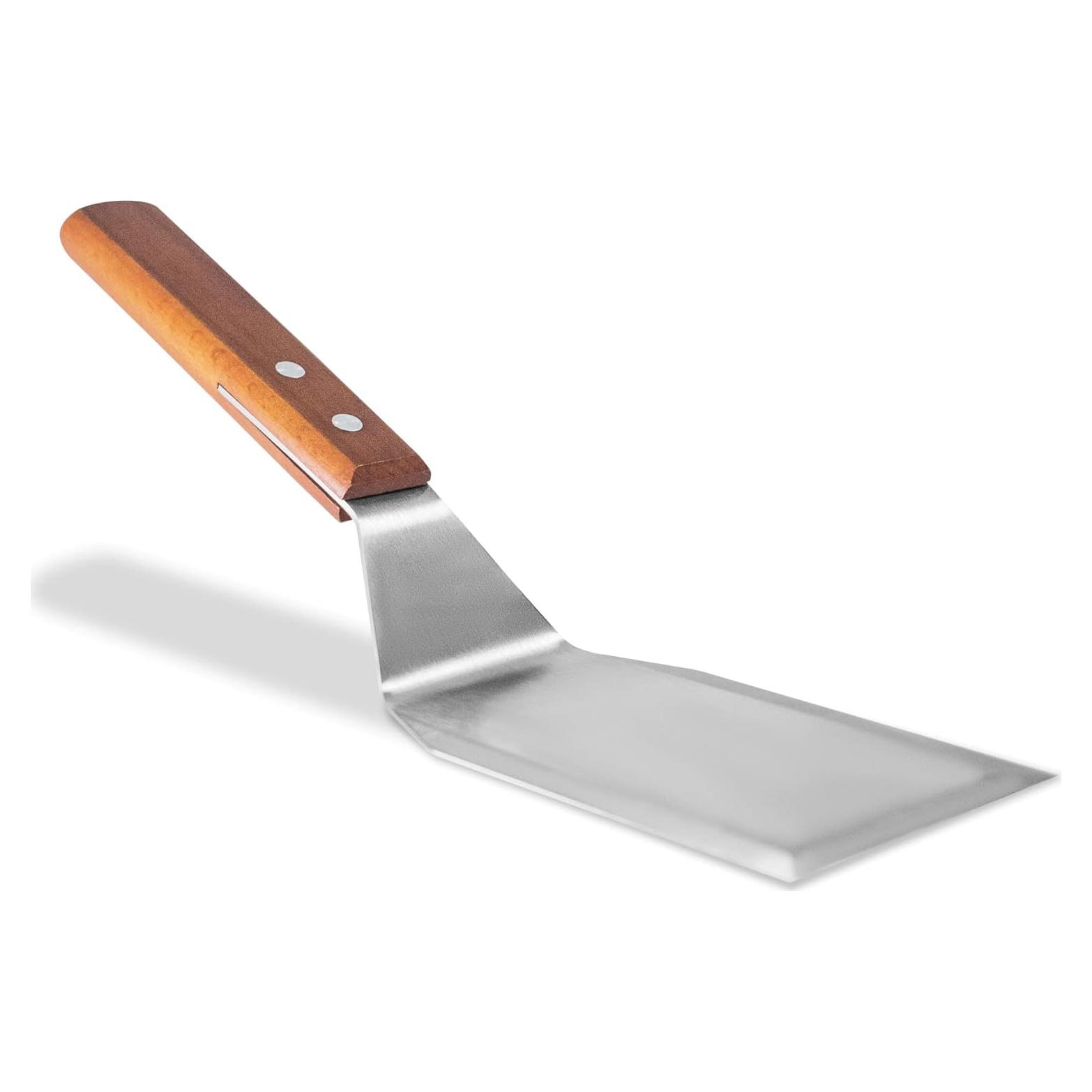 Espátula de Acero Inoxidable Bellemain 29.2 cm con Mango de Madera