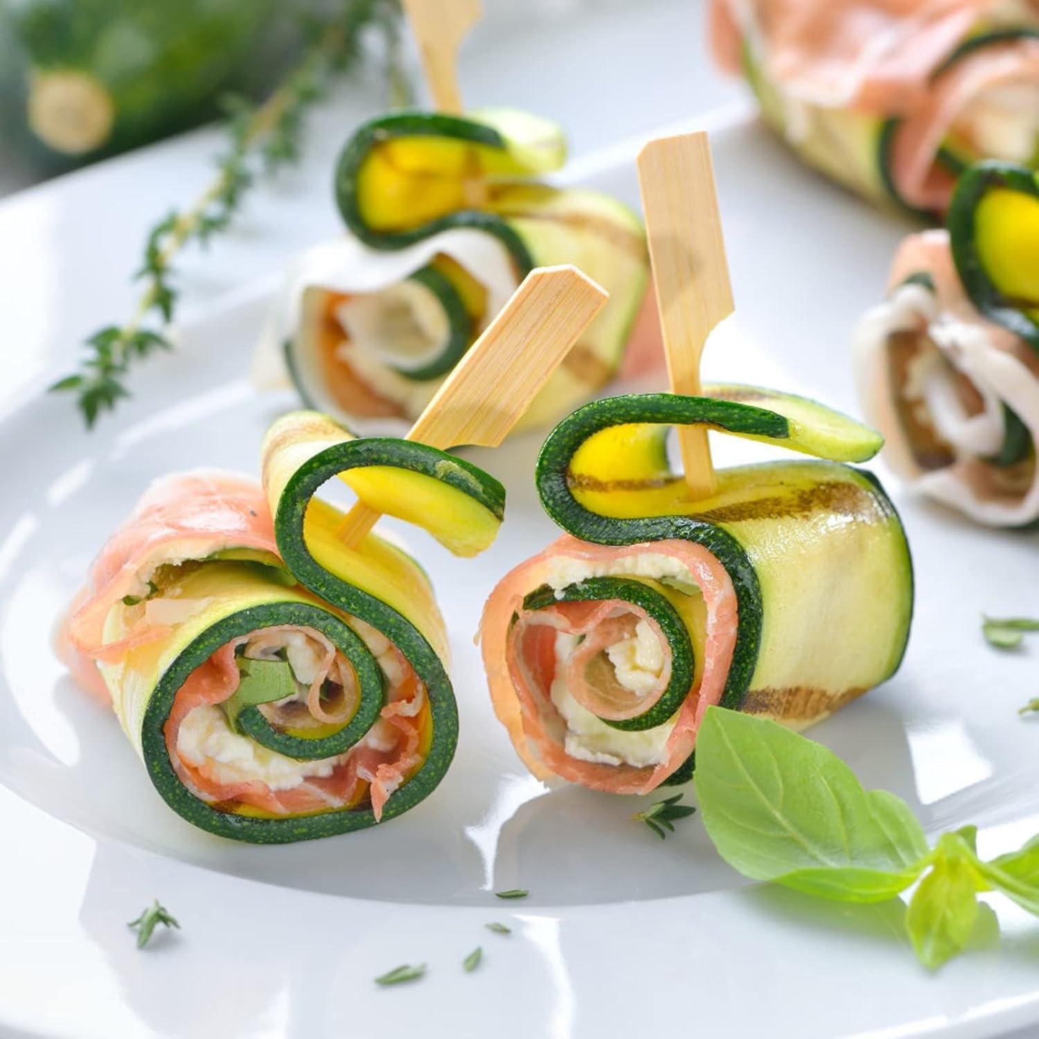 200 Pinchos de Bambú BBQStyle 11.9 cm Ecológicos para Aperitivos