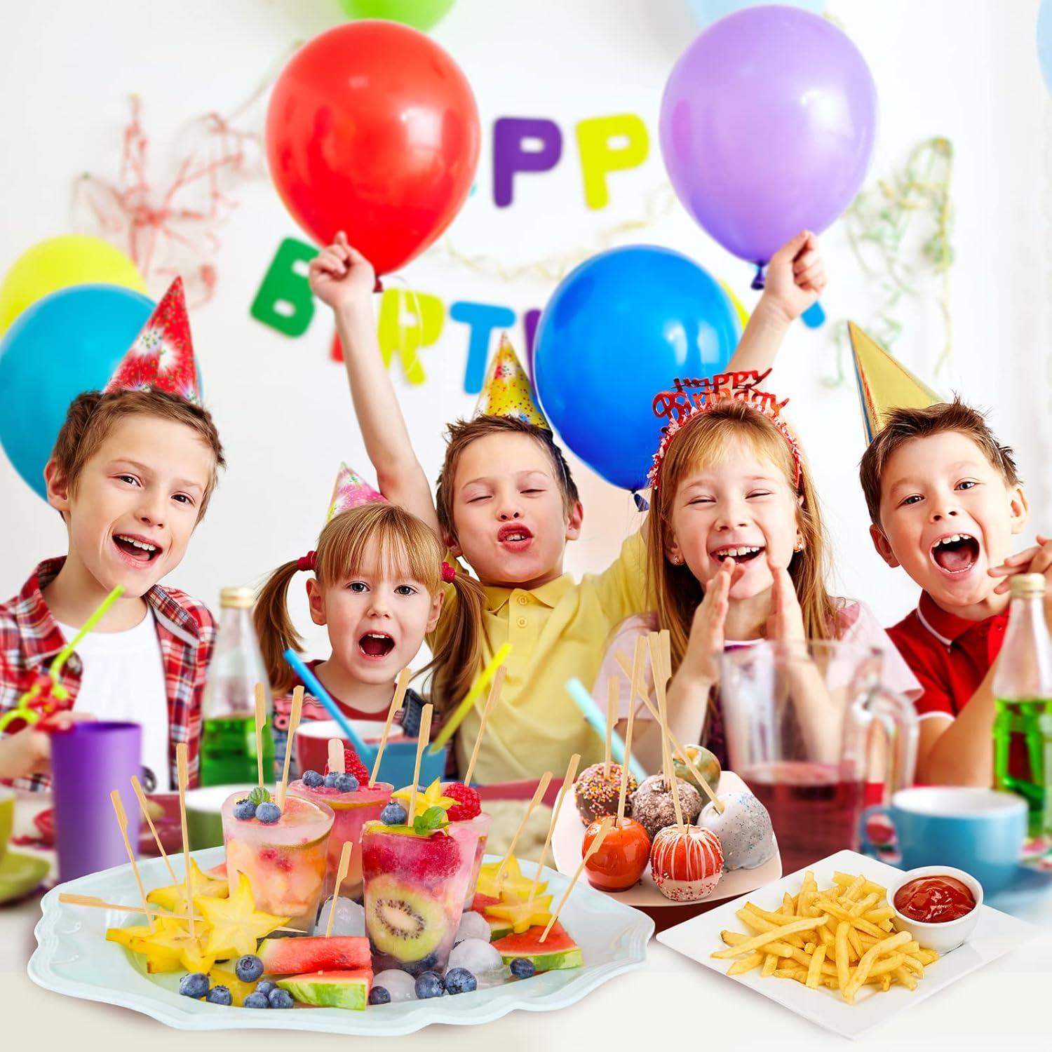 200 Pinchos de Bambú BBQStyle 11.9 cm Ecológicos para Aperitivos