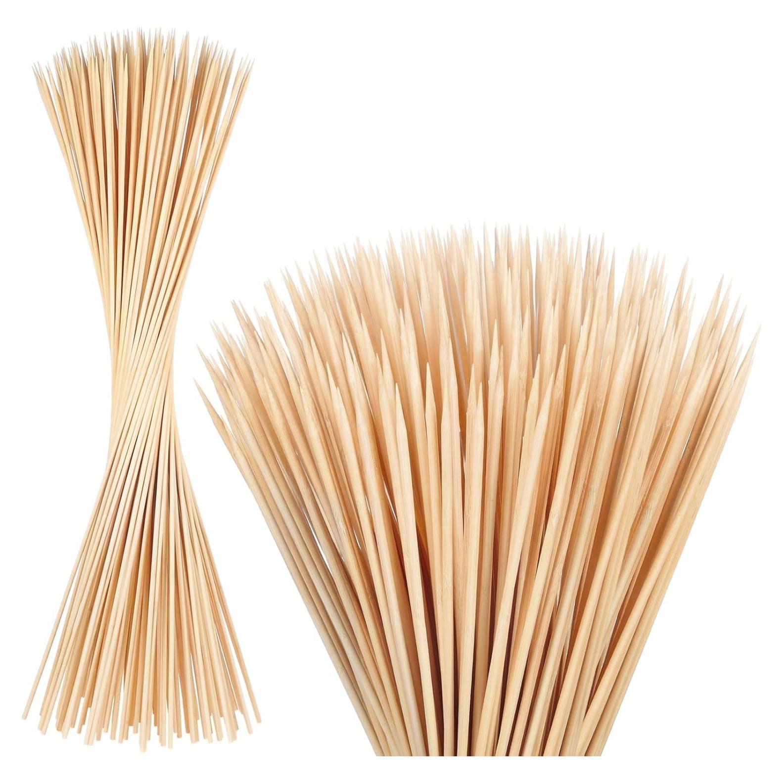 150 Palitos de Bambú para Asar Malvaviscos WSICSE 76 cm