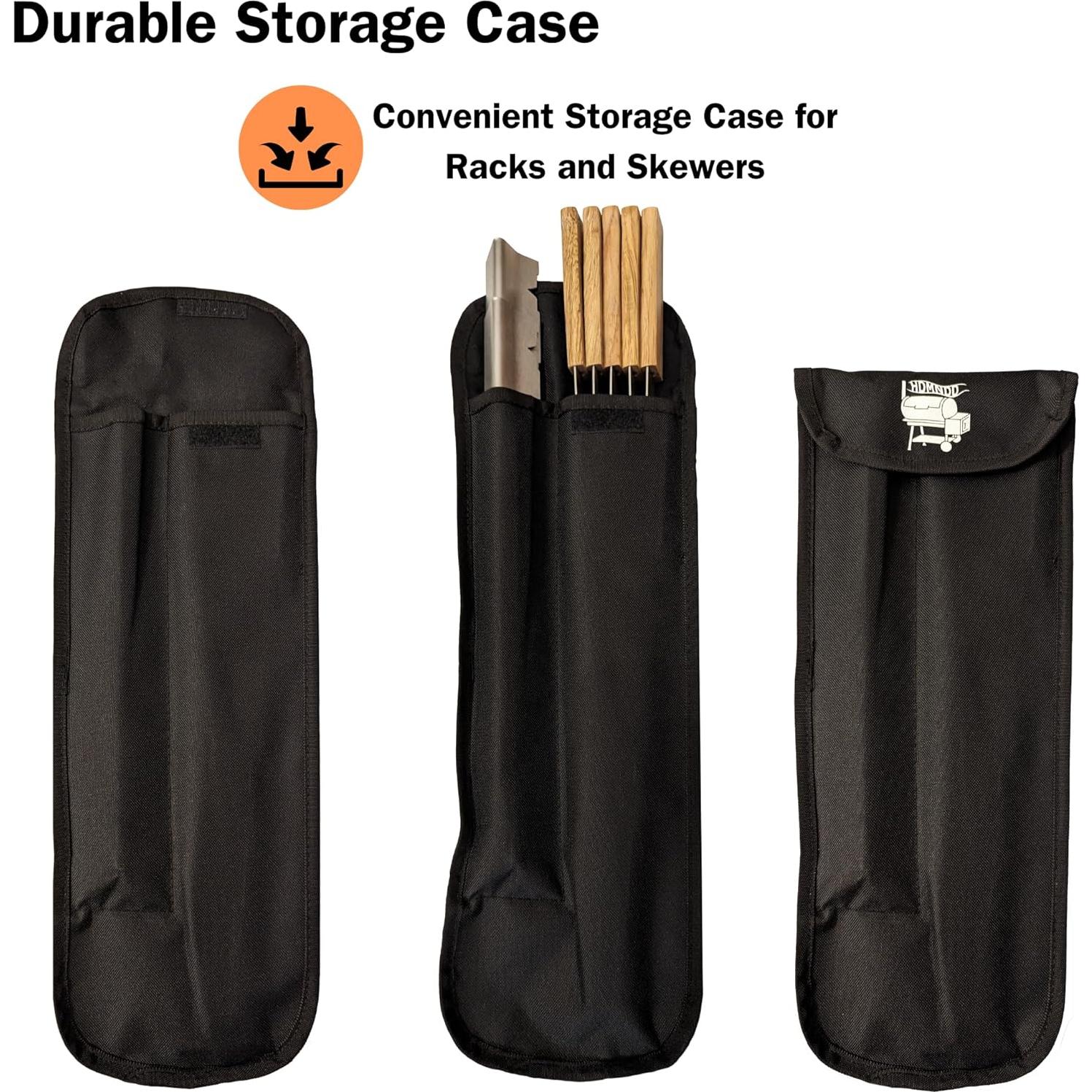 Kit de Brochetas de Acero Inoxidable HDMNDD - 5 Piezas